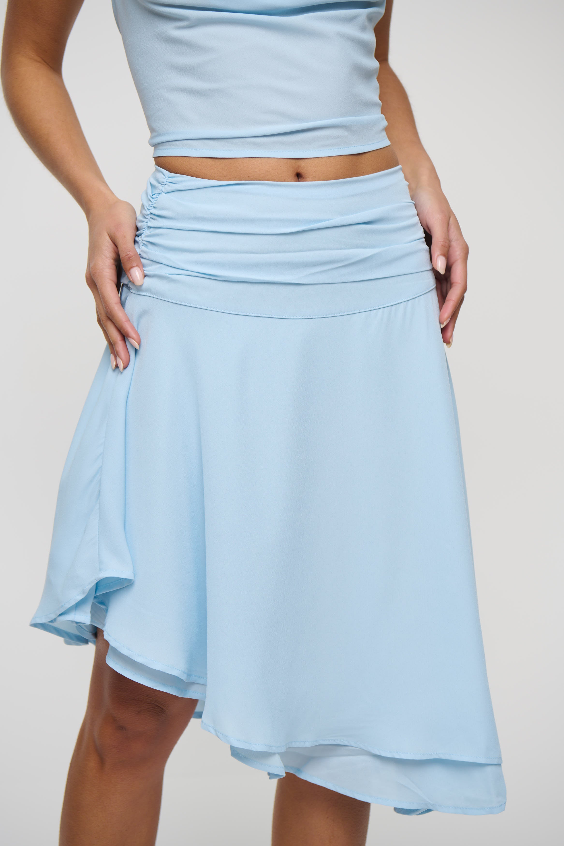 India Skirt Sky