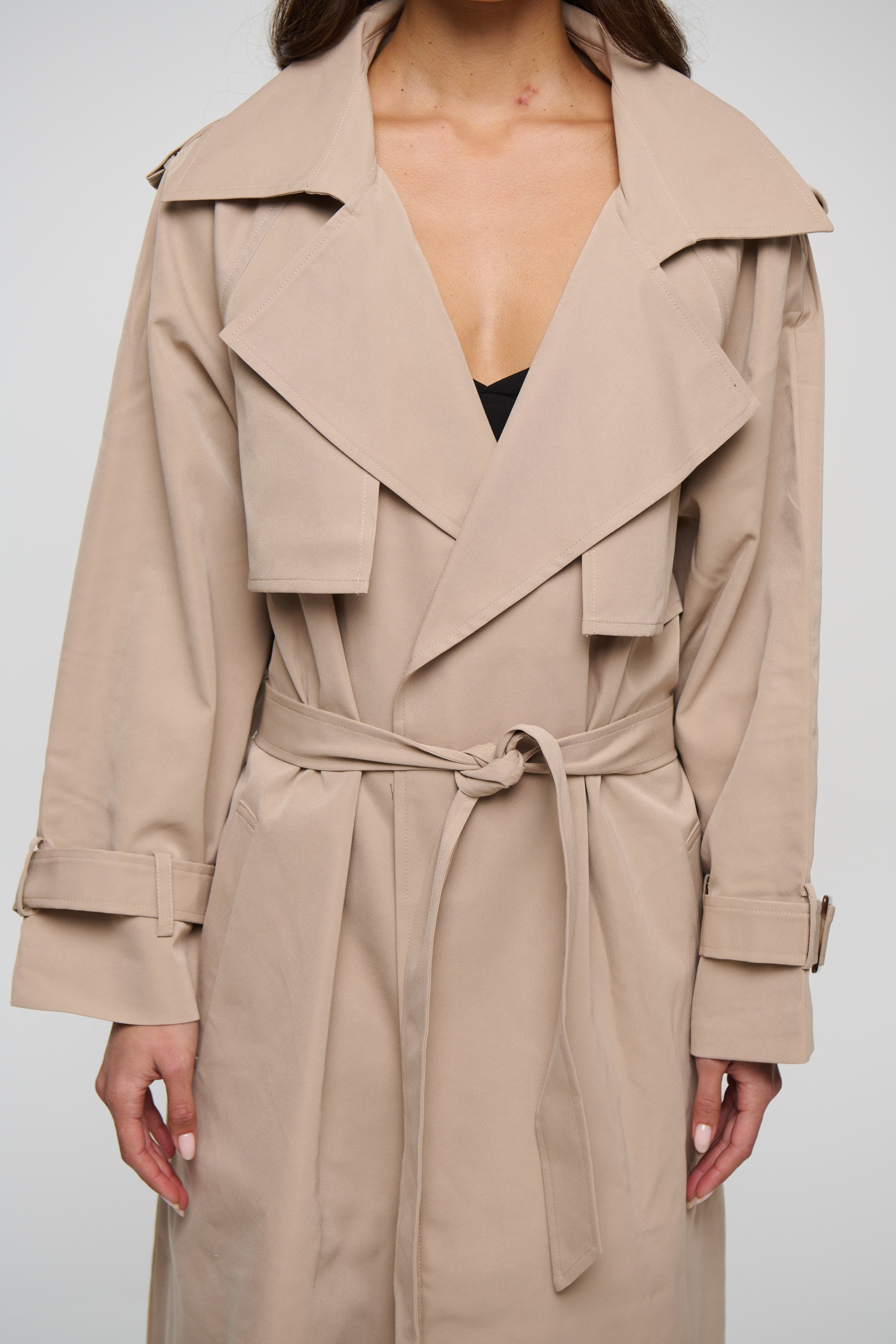 Darci Trench Beige