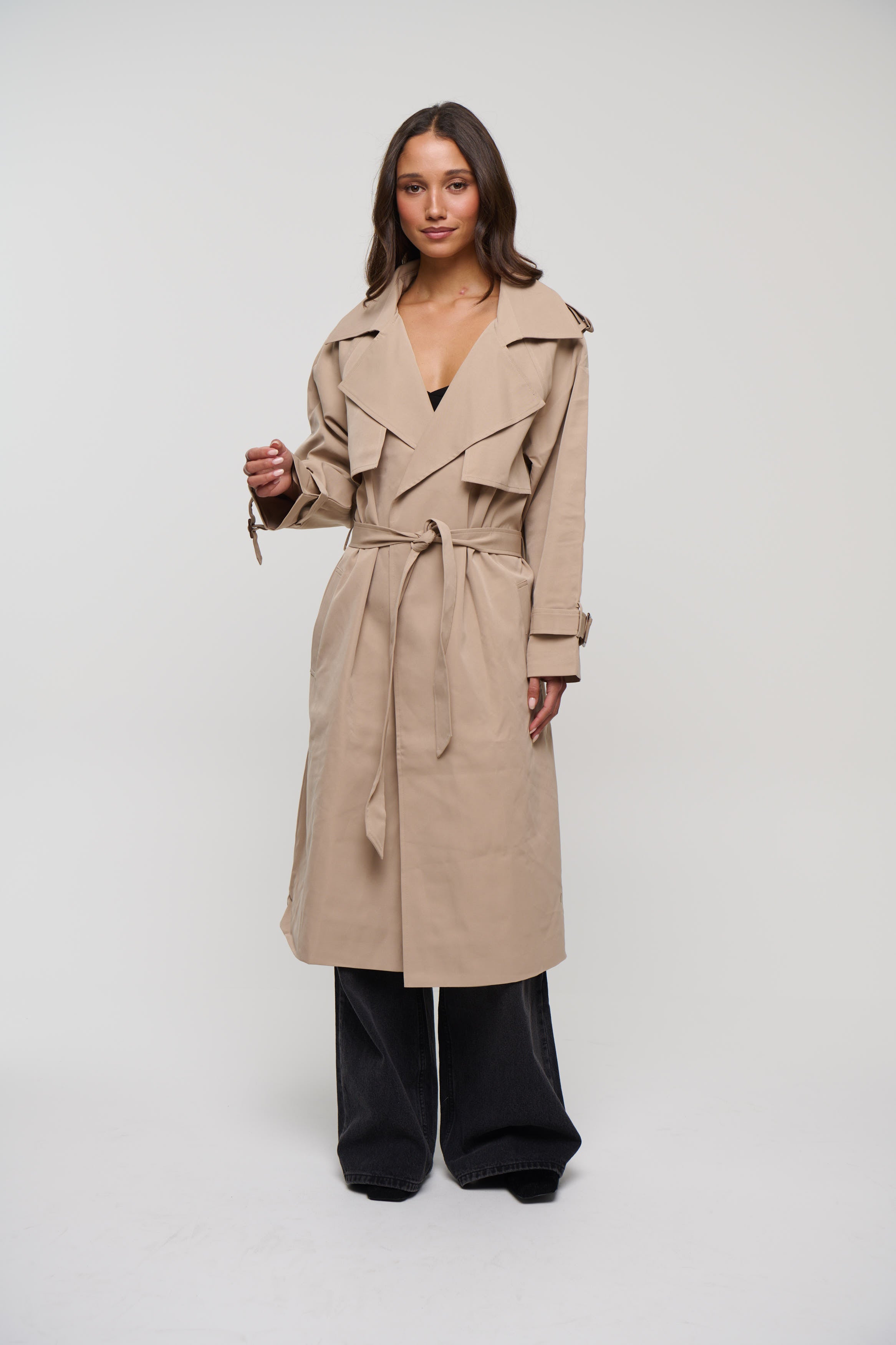 Darci Trench Beige
