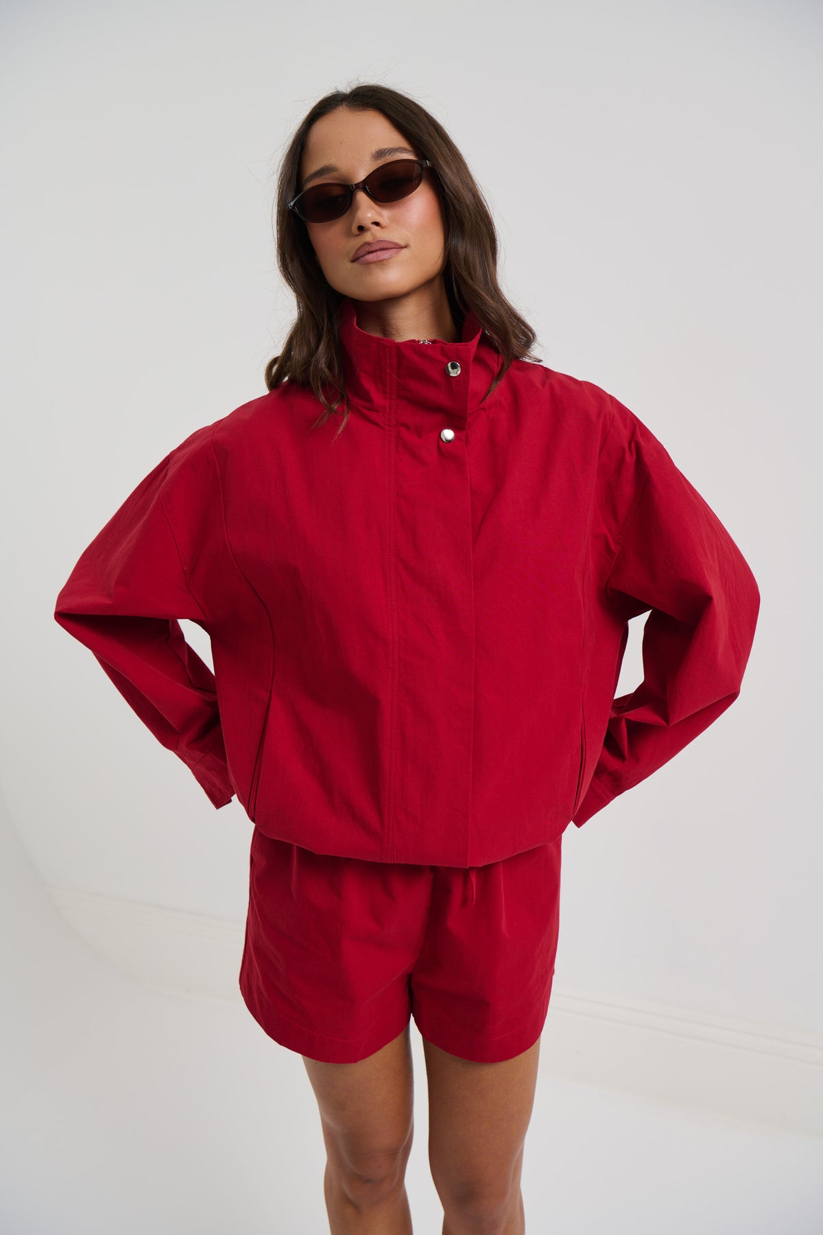 Graya Jacket Crimson