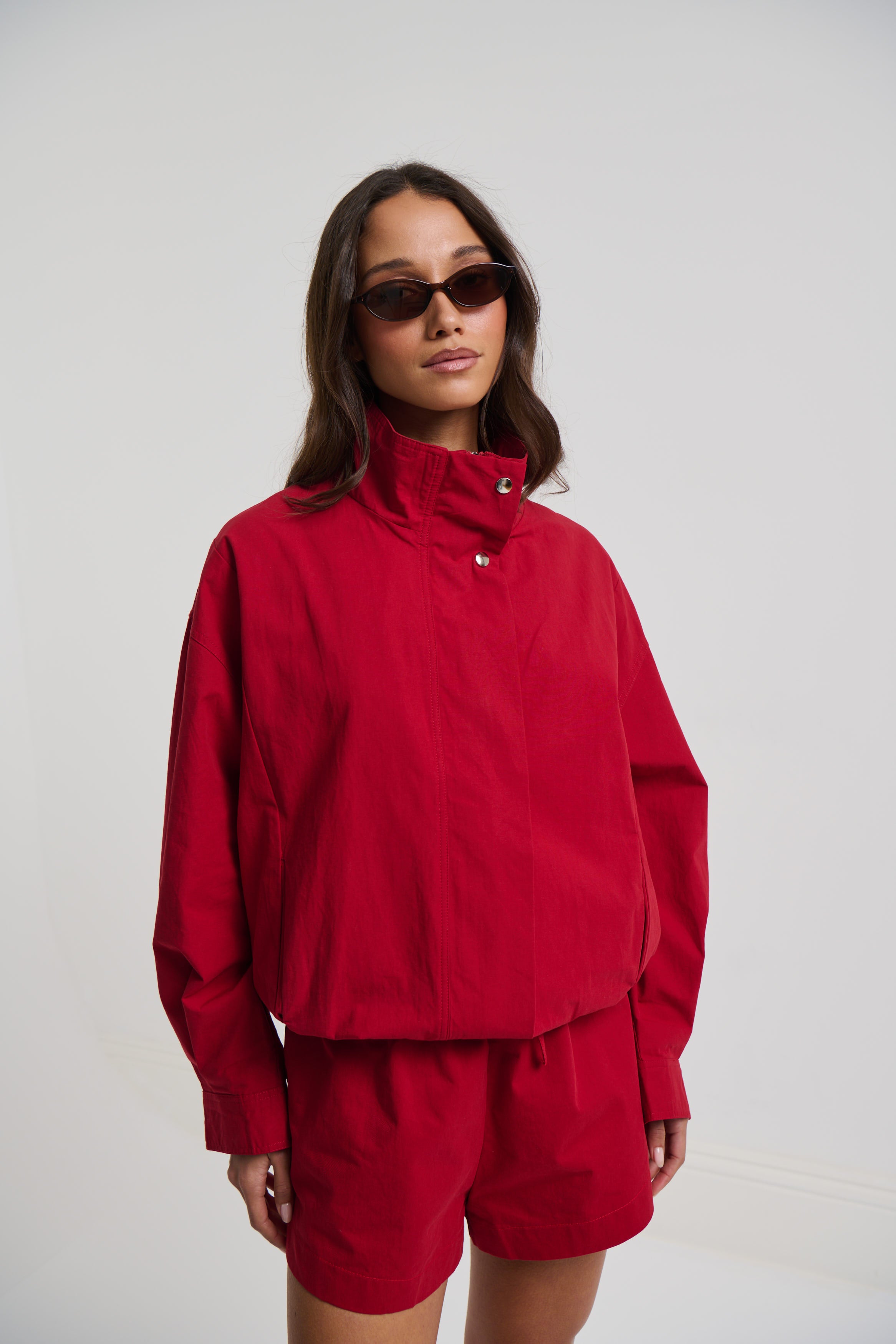 Graya Jacket Crimson