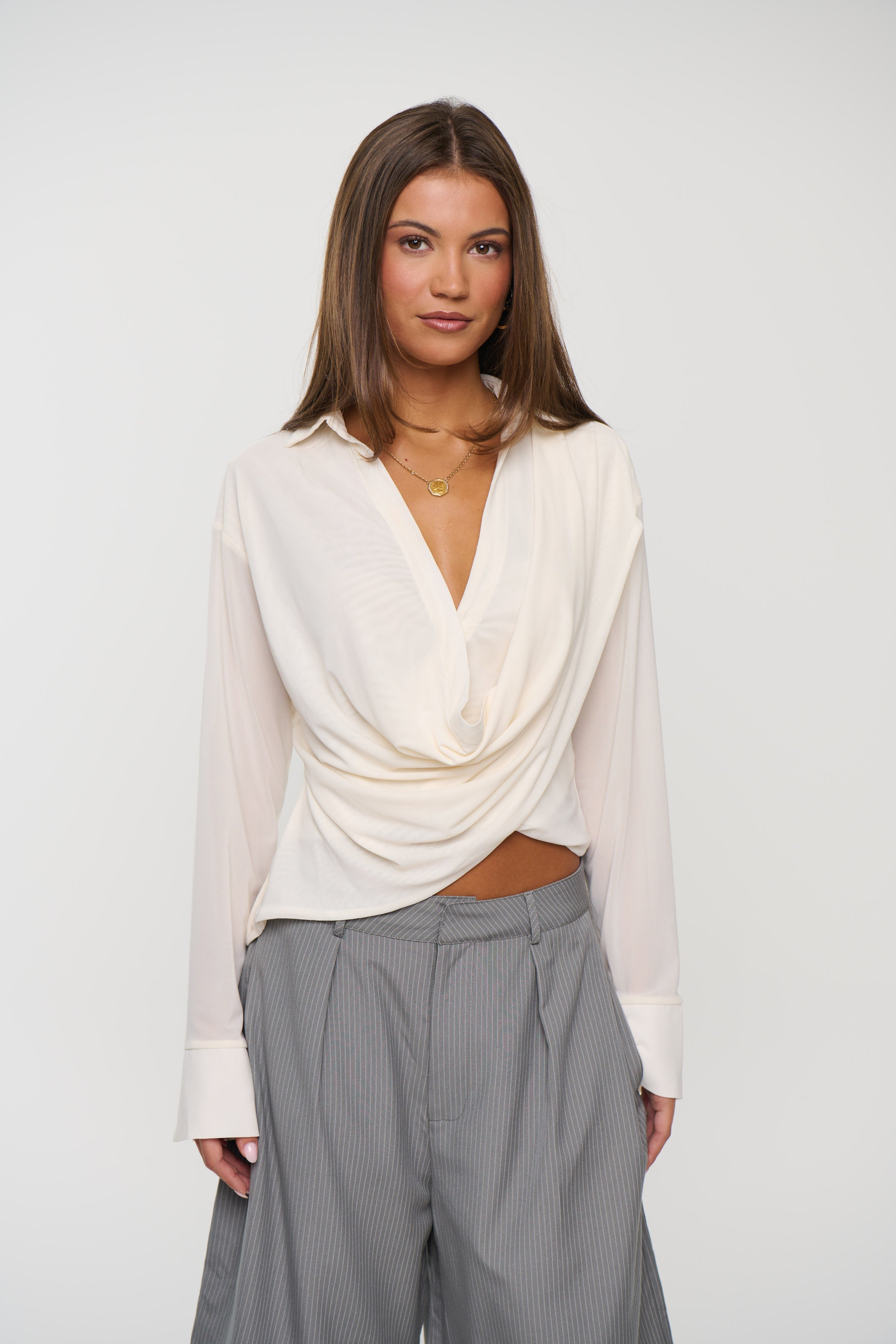 Selen Shirt Chalk