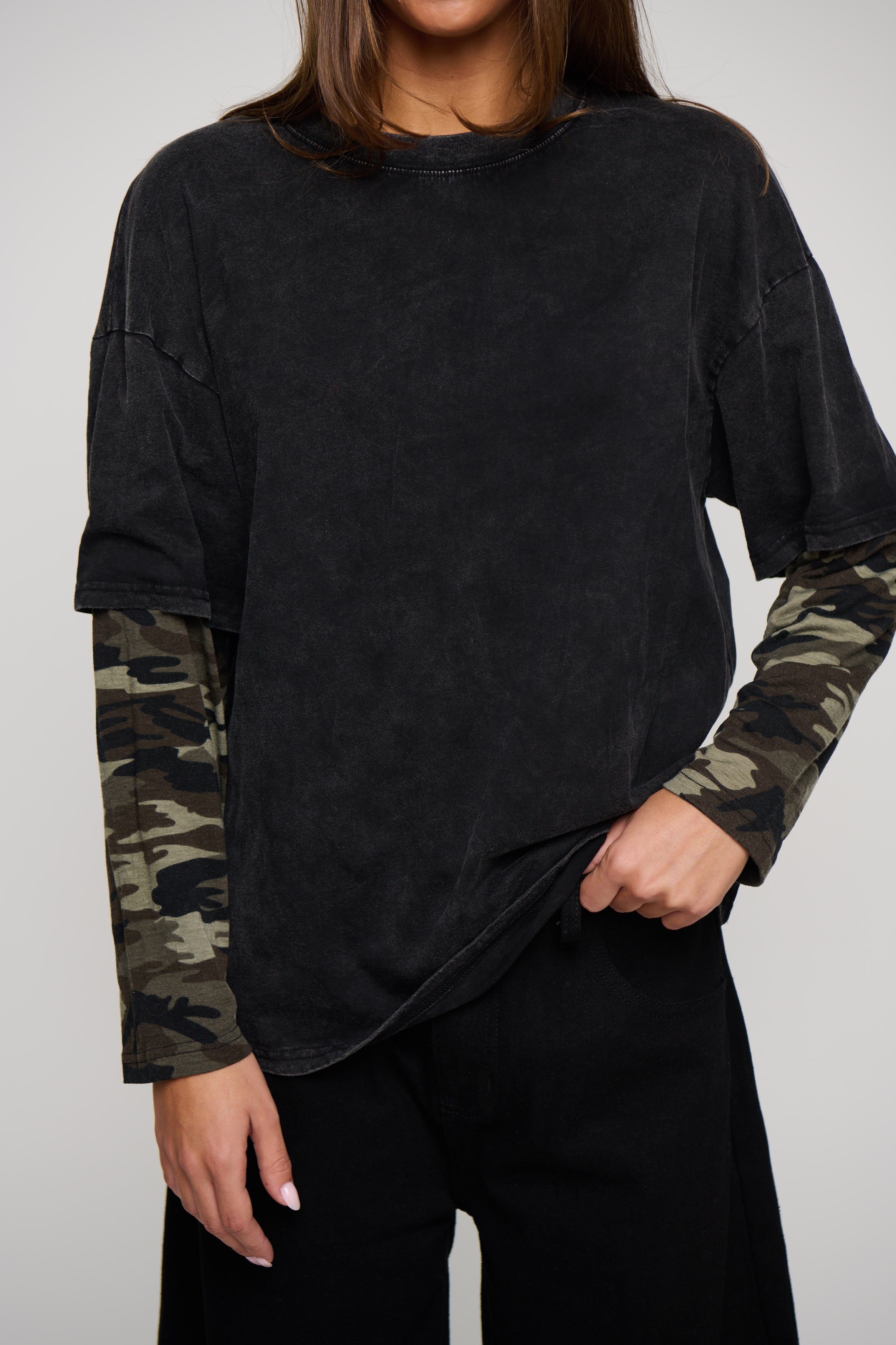Celina Long Sleeve Camo