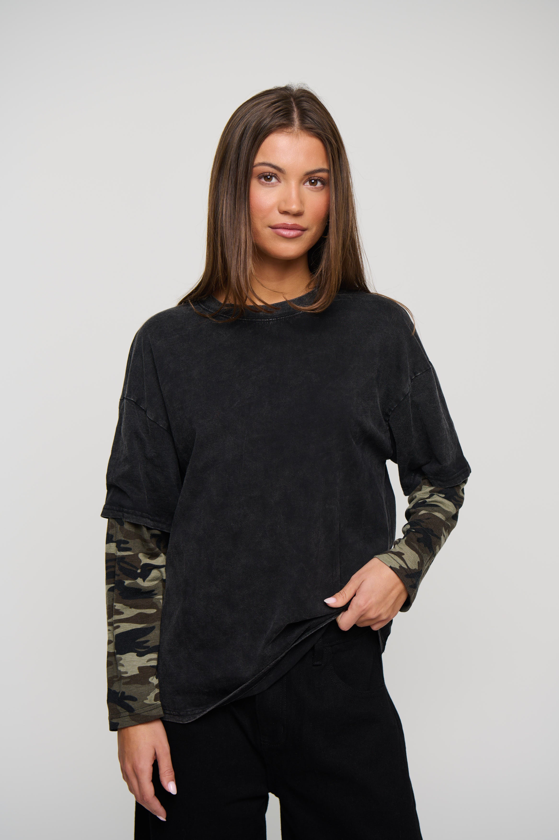 Celina Long Sleeve Camo