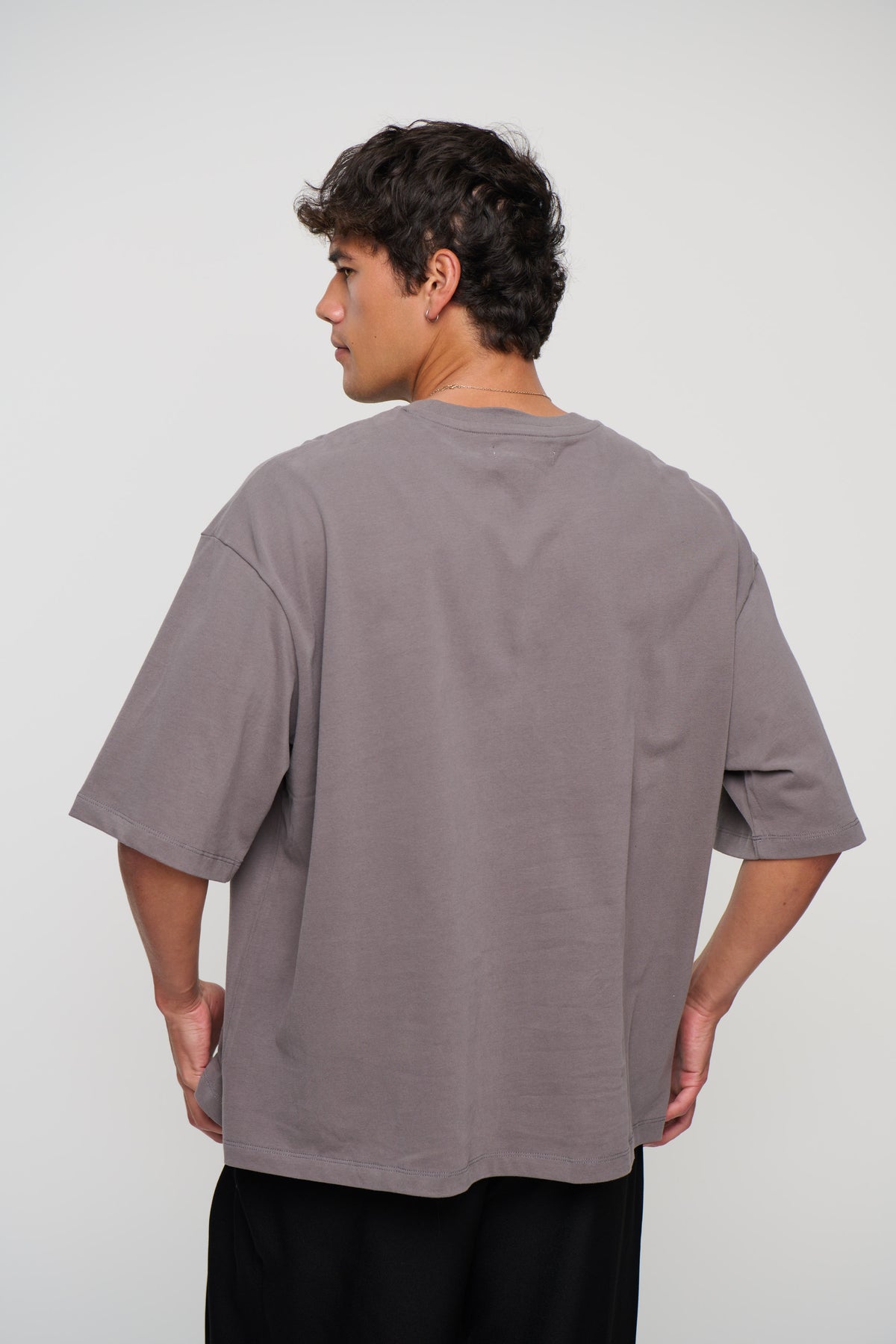 230G Cotton Premium Tee Steel