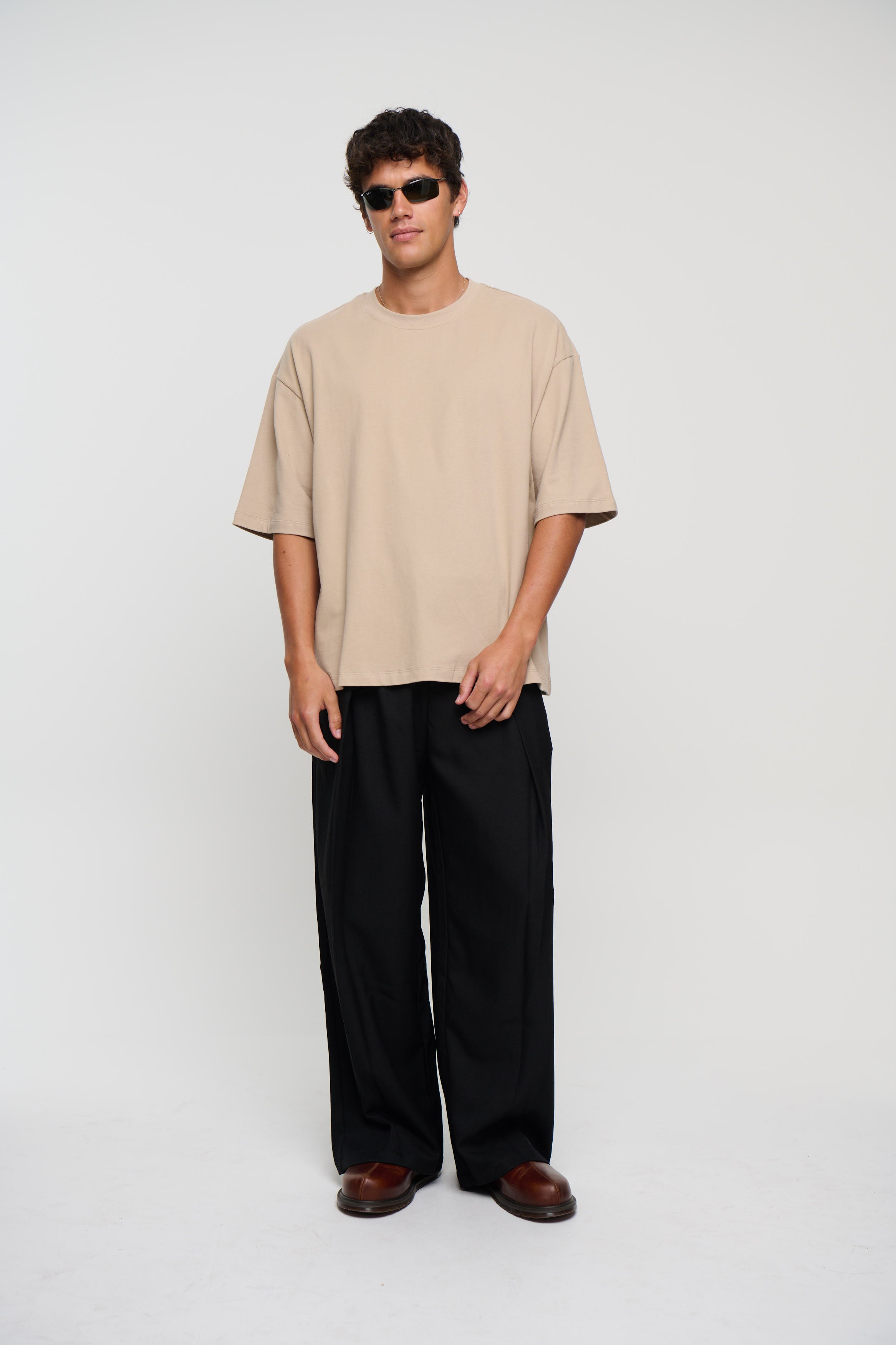 230G Cotton Premium Tee Camel
