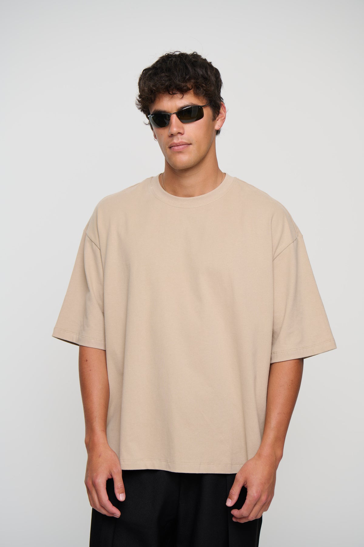 230G Cotton Premium Tee Camel