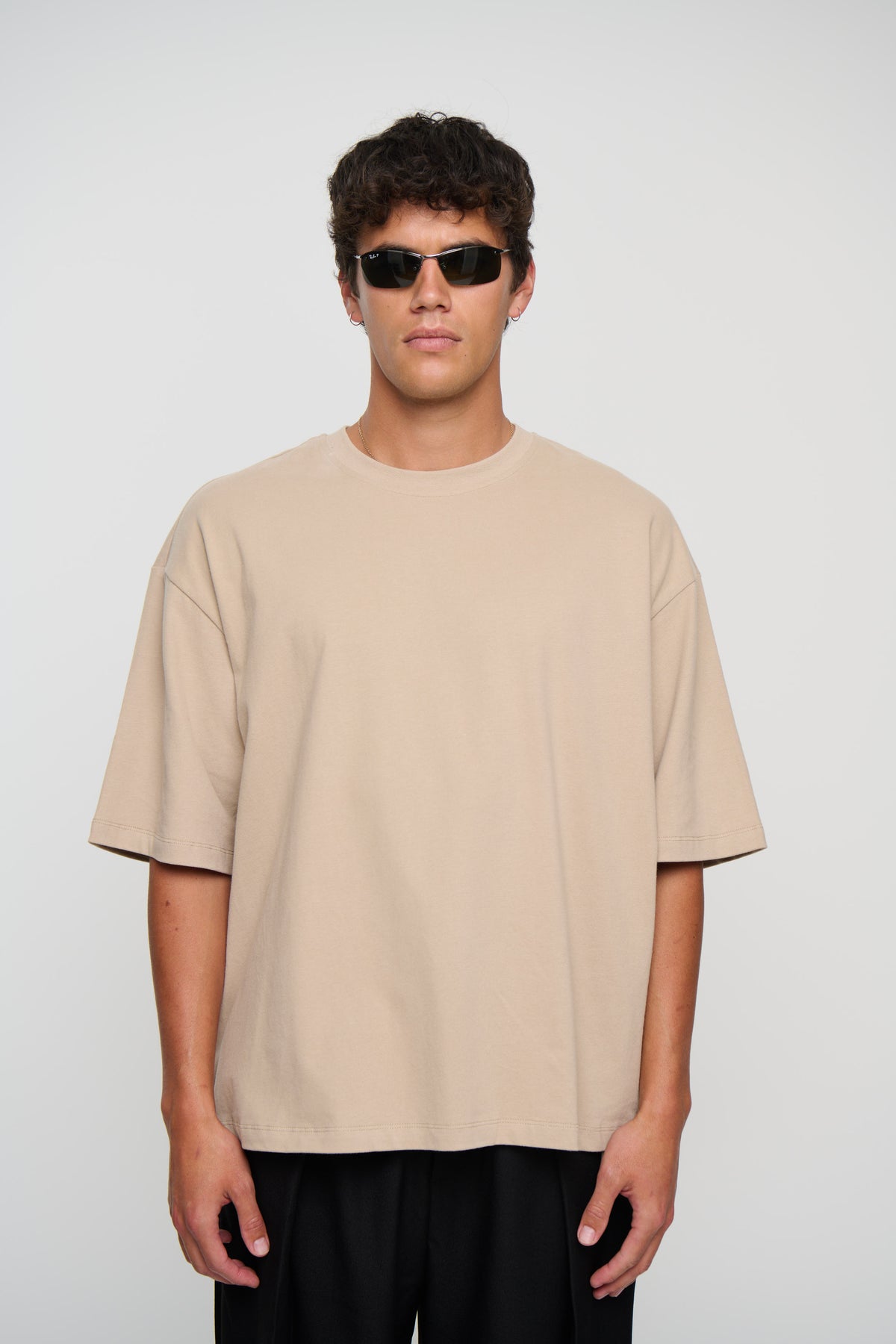 230G Cotton Premium Tee Camel