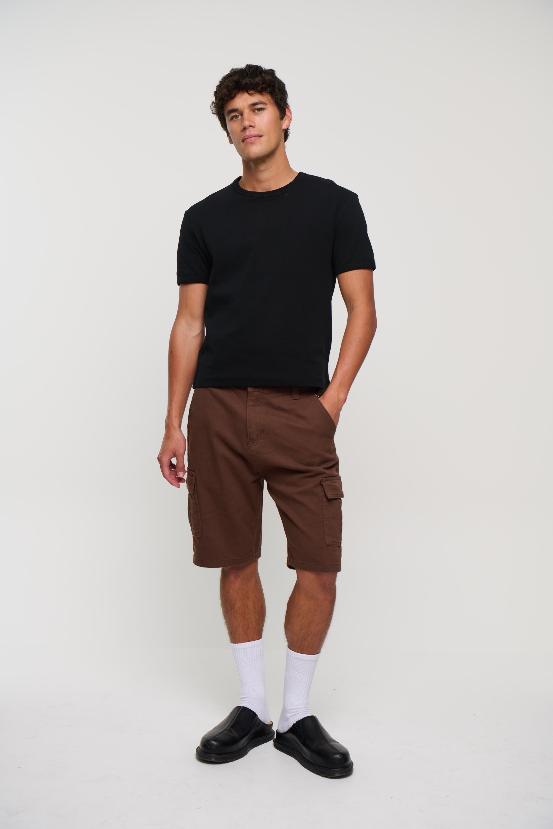 Ryder Baggy Short Choc