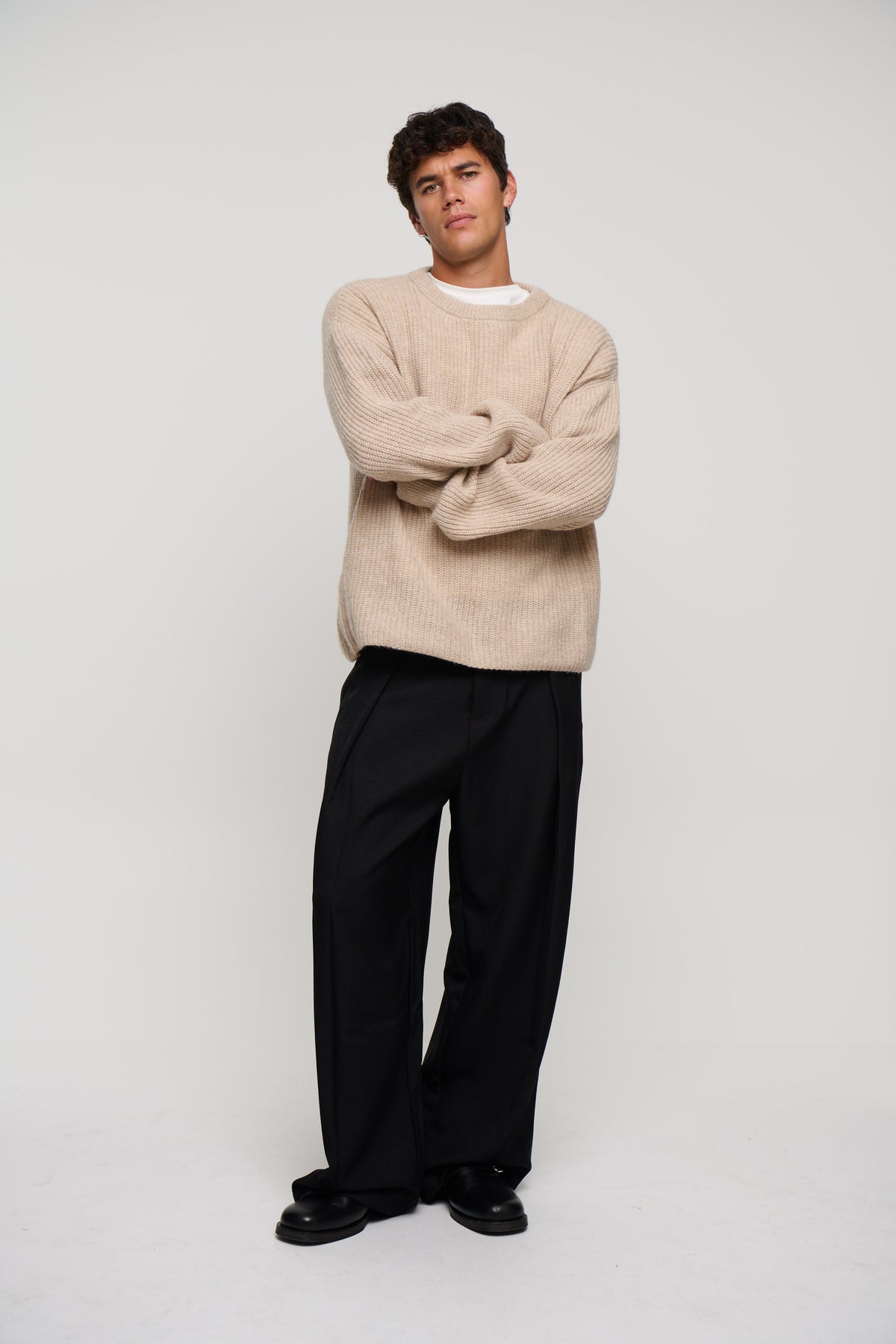 Mohair Knit Oat