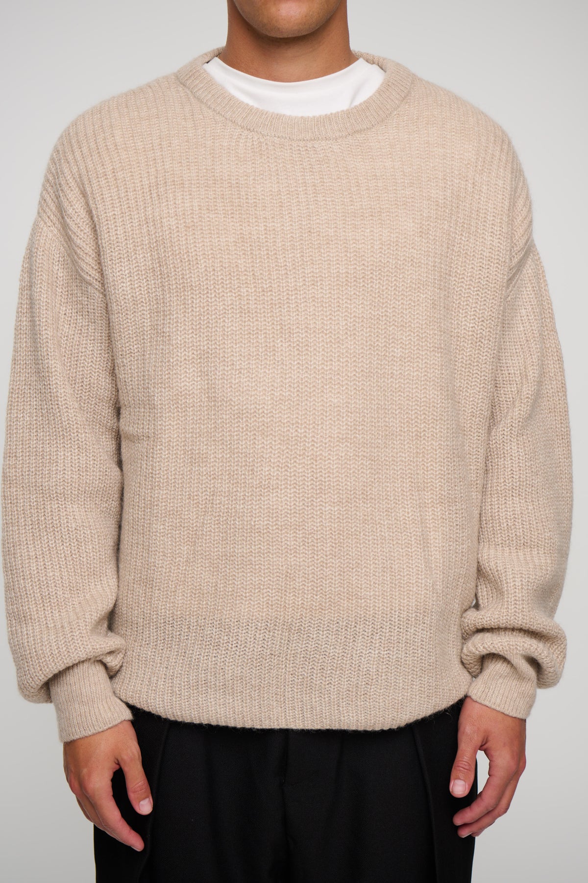Mohair Knit Oat