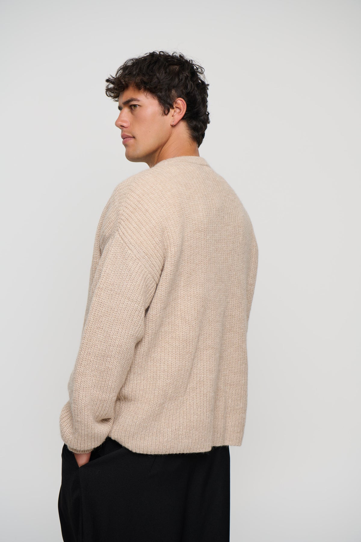 Mohair Knit Oat