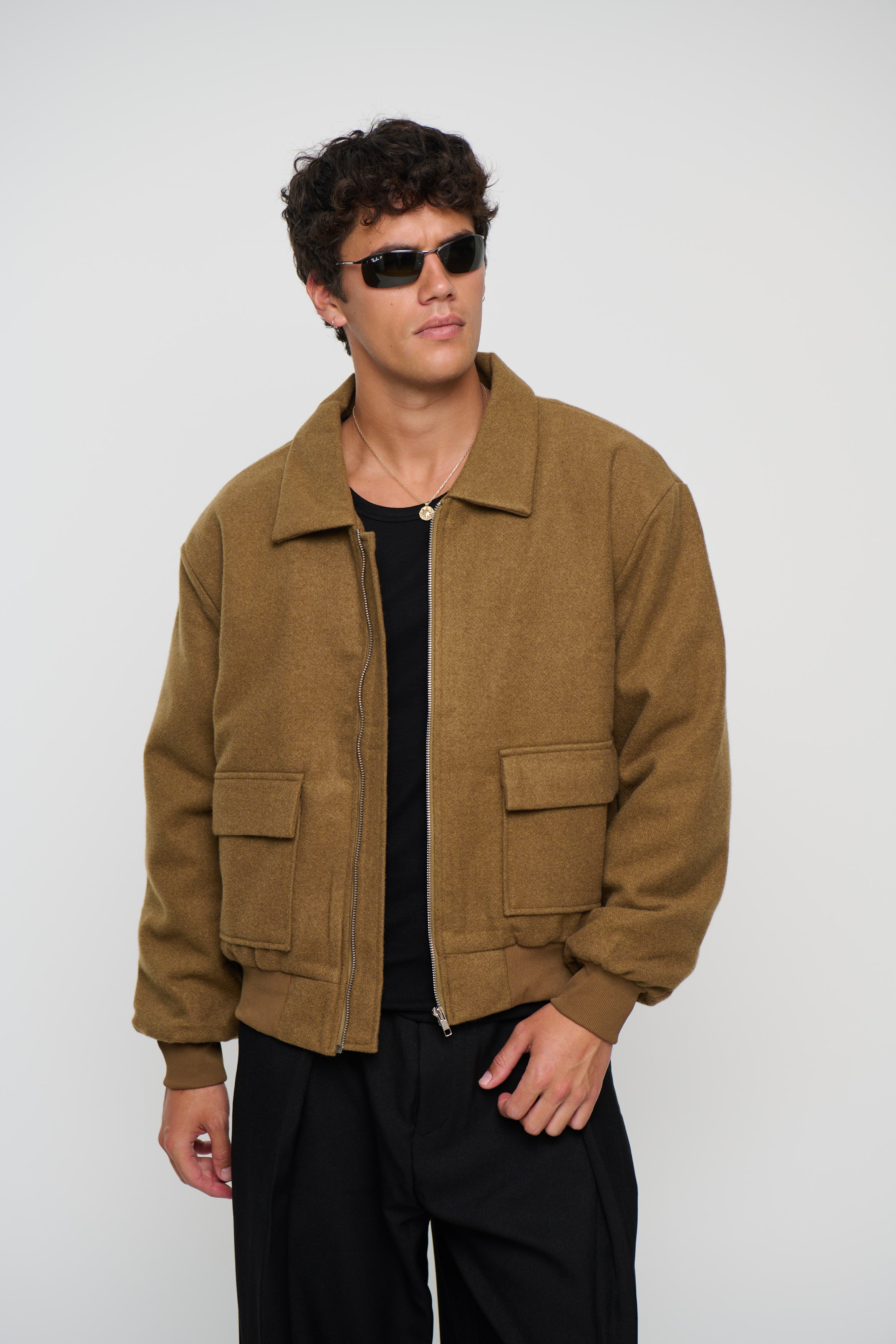 Pauly Lined Jacket Army