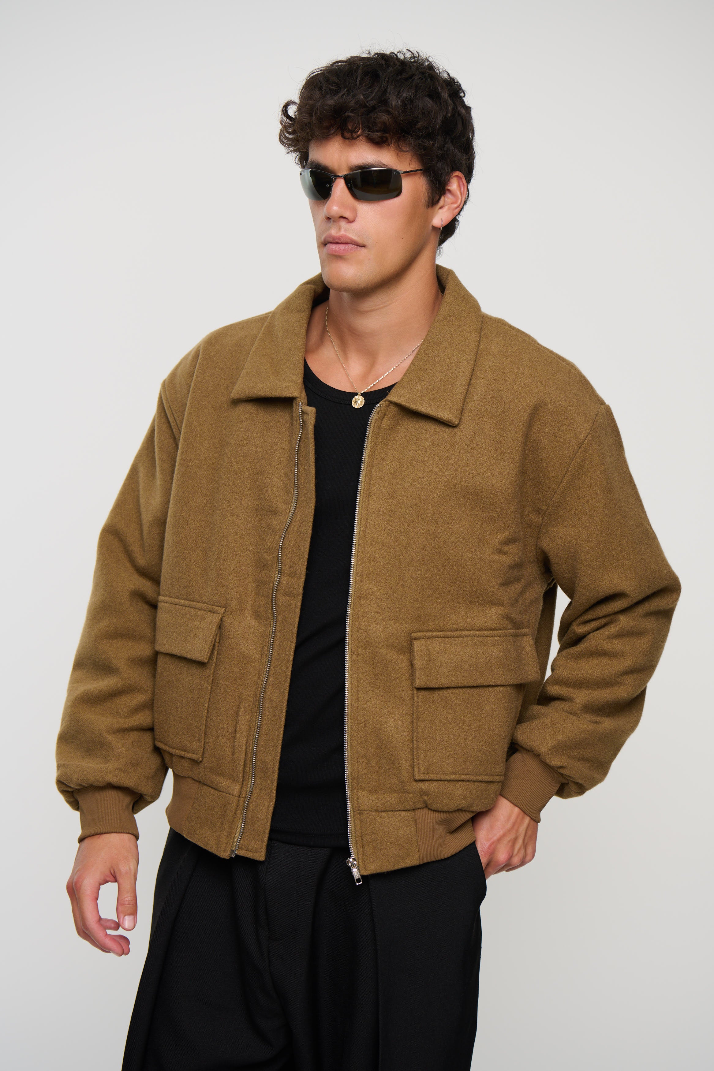 Pauly Lined Jacket Army