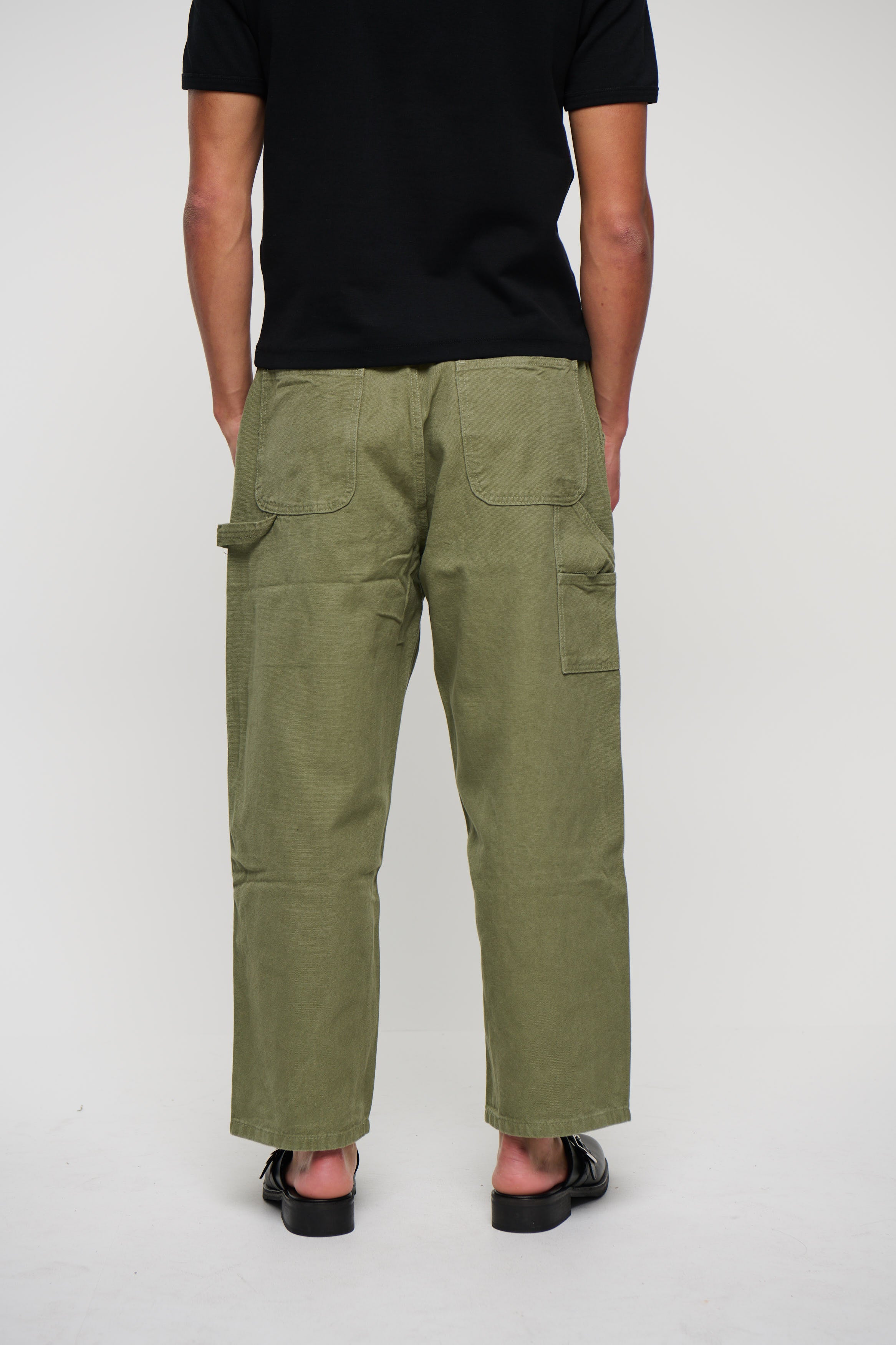 Cotton Drill Pant Army