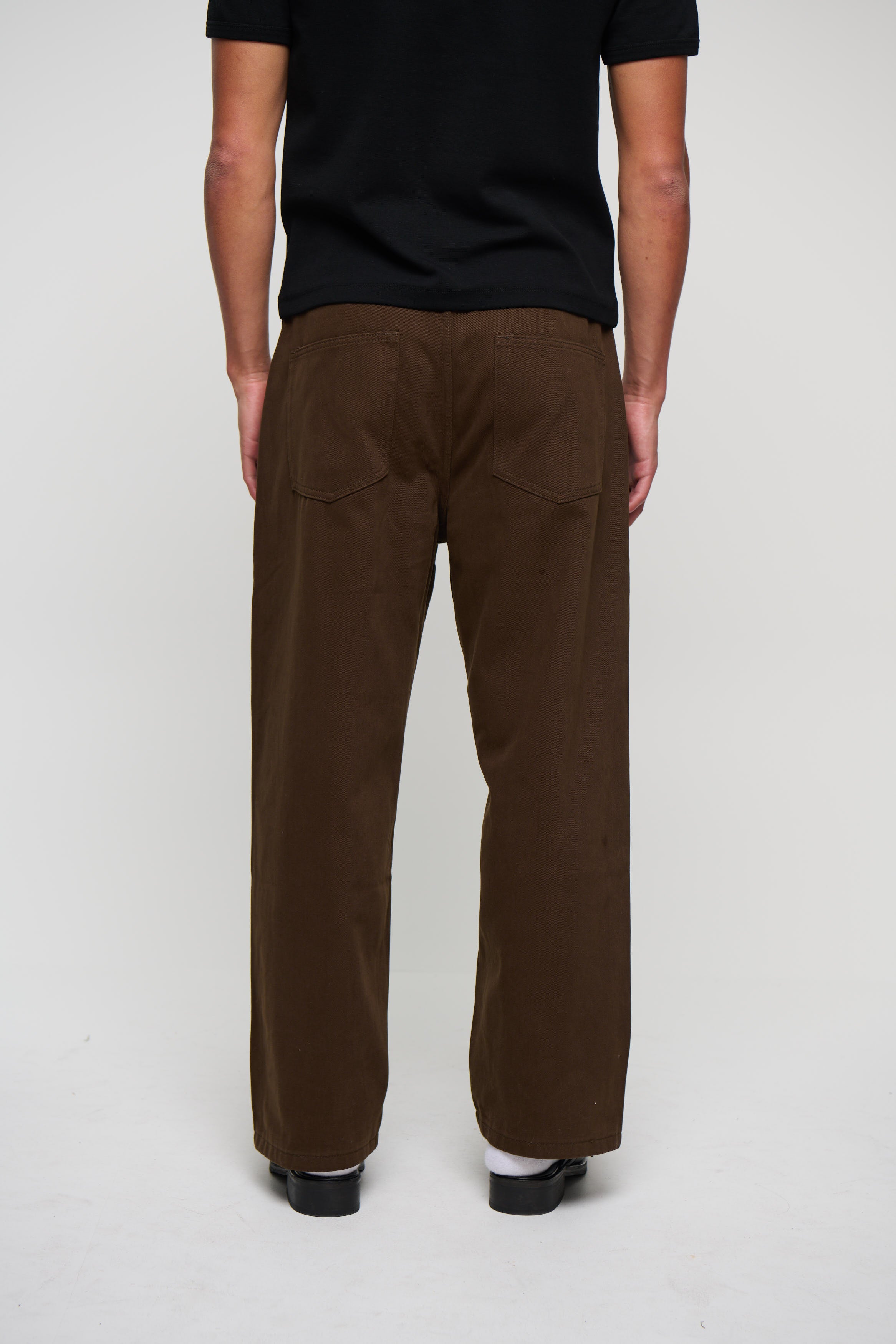 Newtown Baggy Denim Chocolate