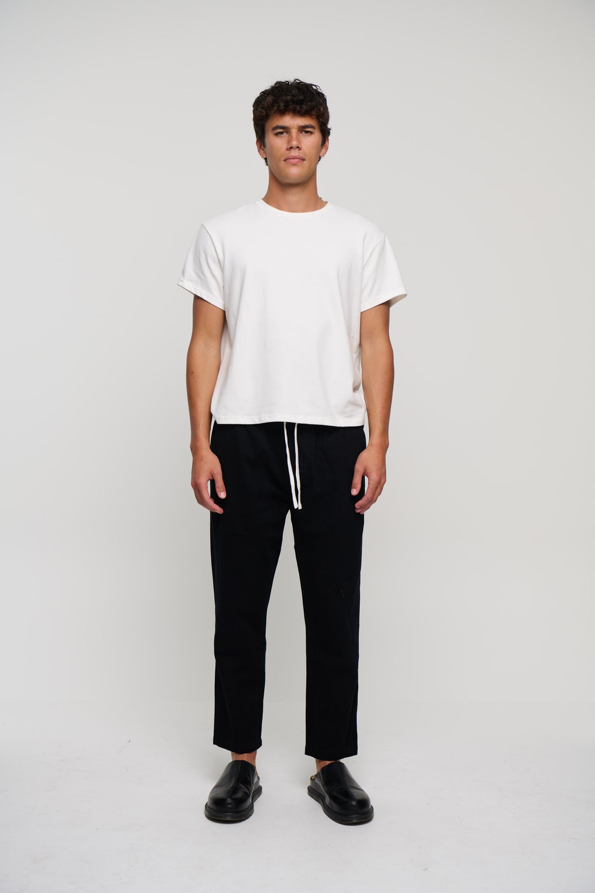 Drill Jogger Pant Black