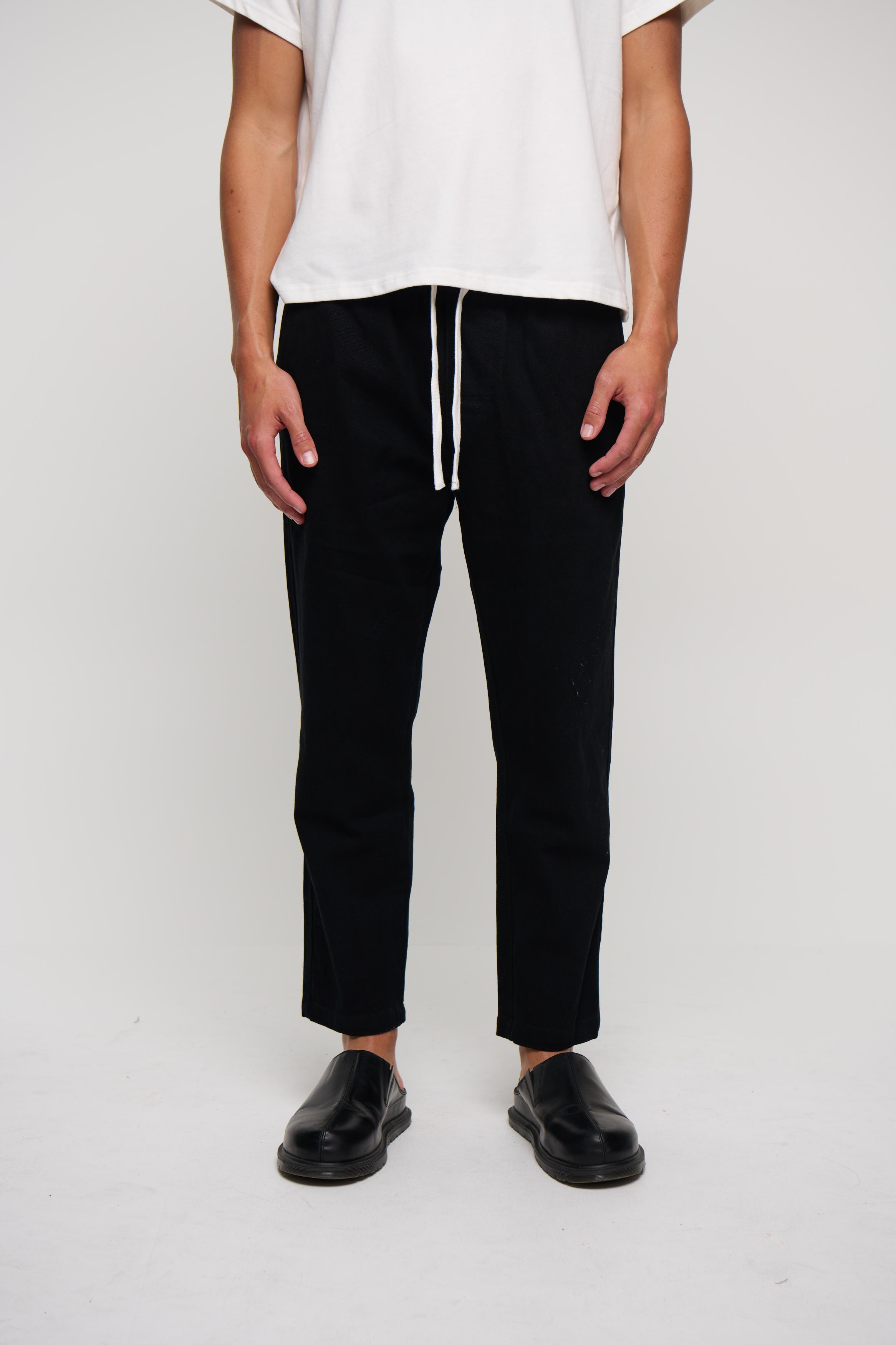 Drill Jogger Pant Black