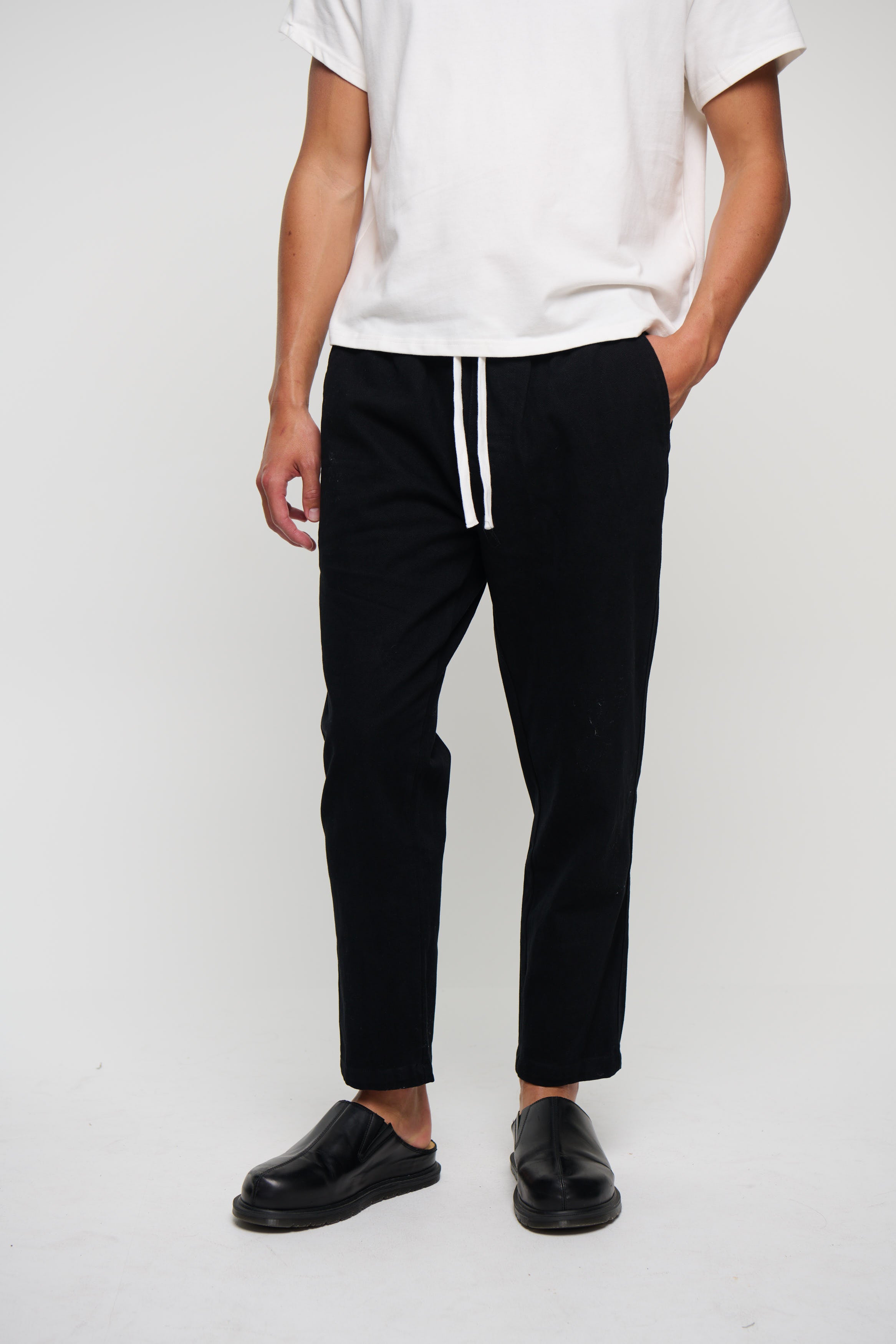 Drill Jogger Pant Black