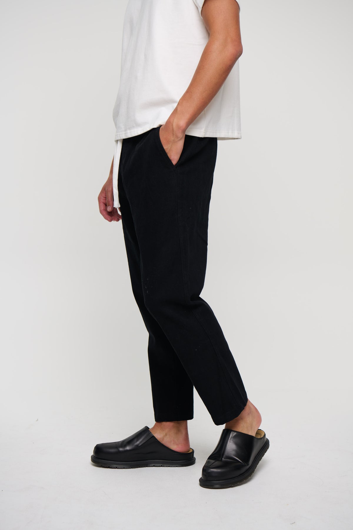 Drill Jogger Pant Black