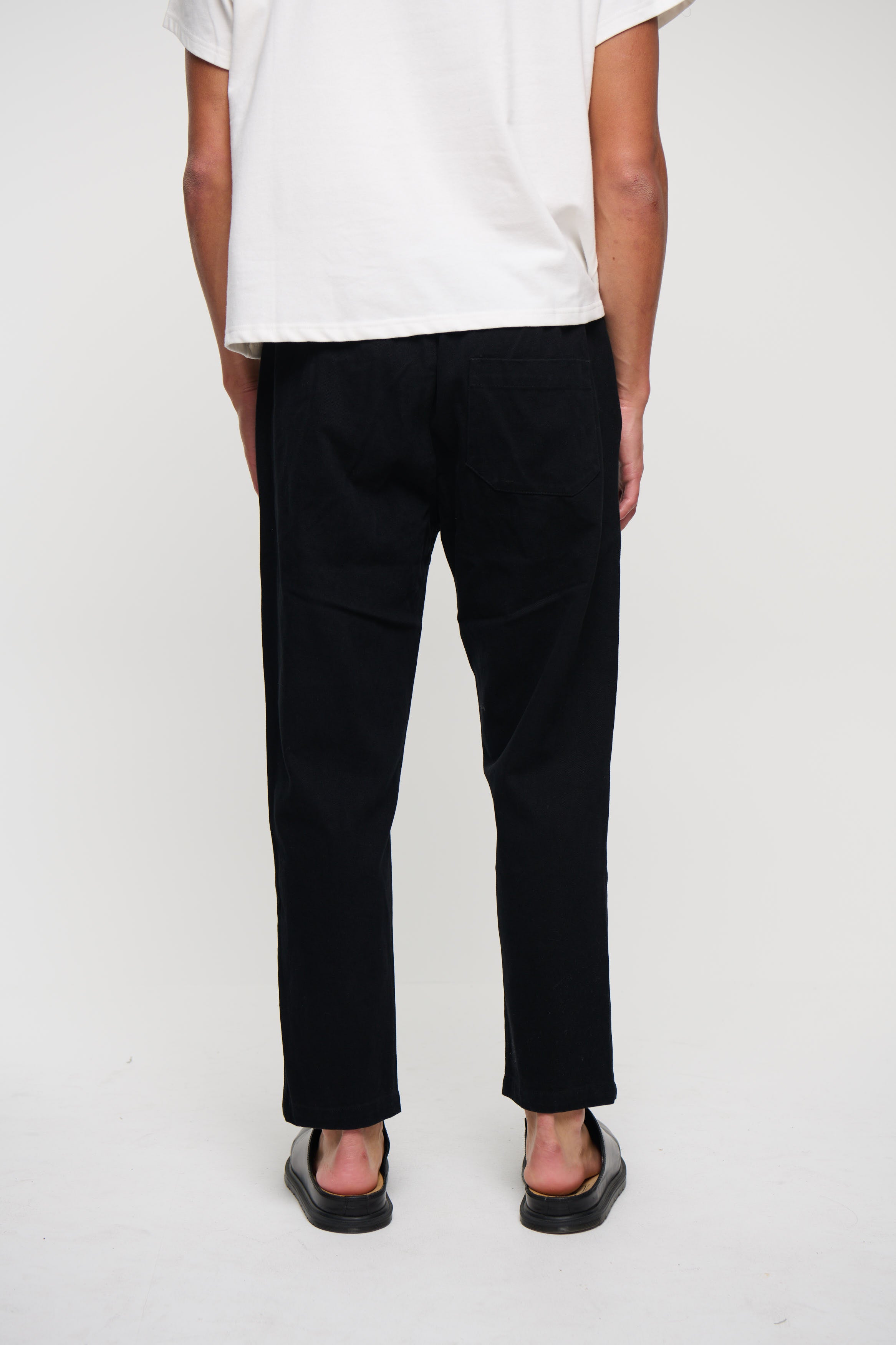 Drill Jogger Pant Black