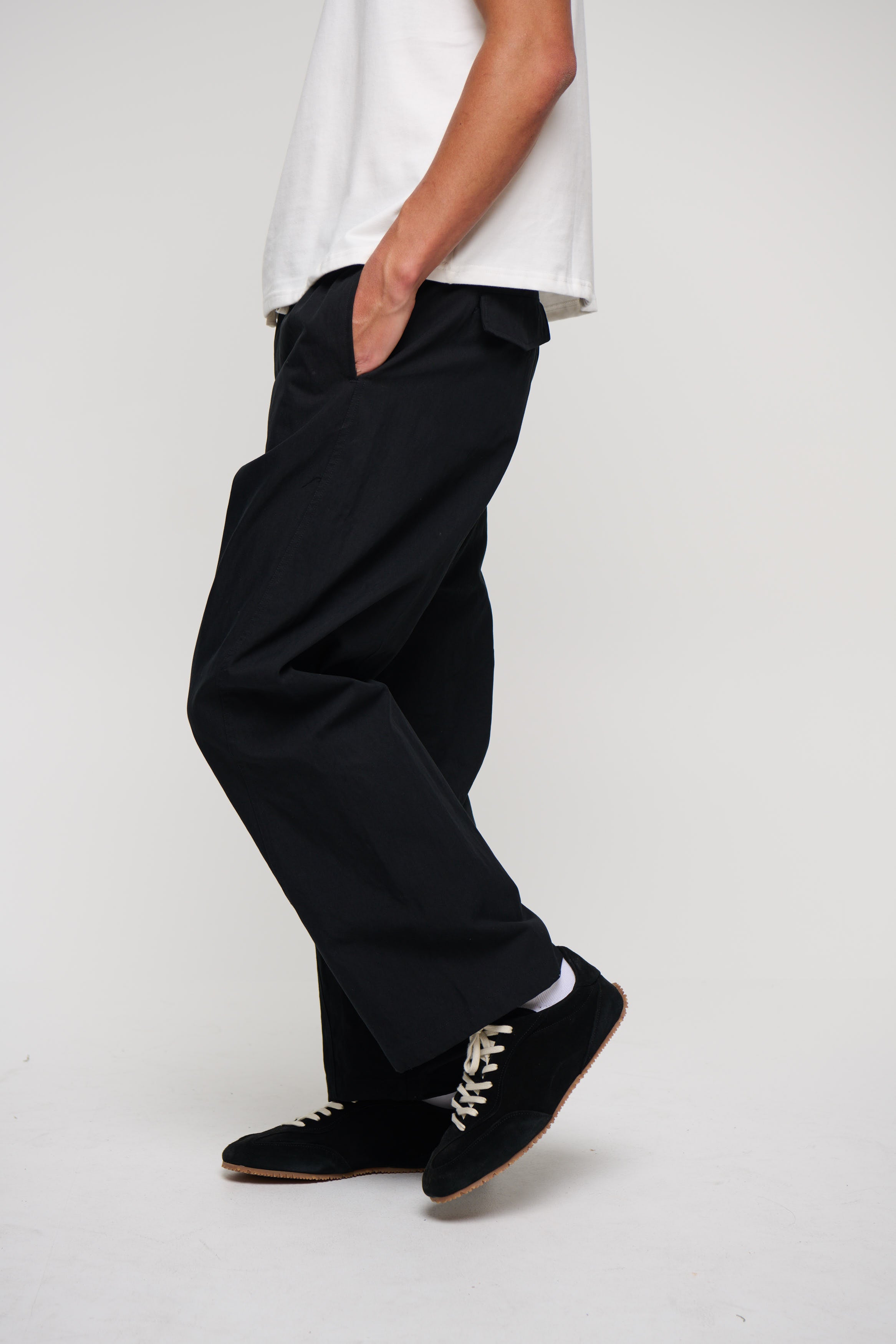 Porter Slouch Pant Black
