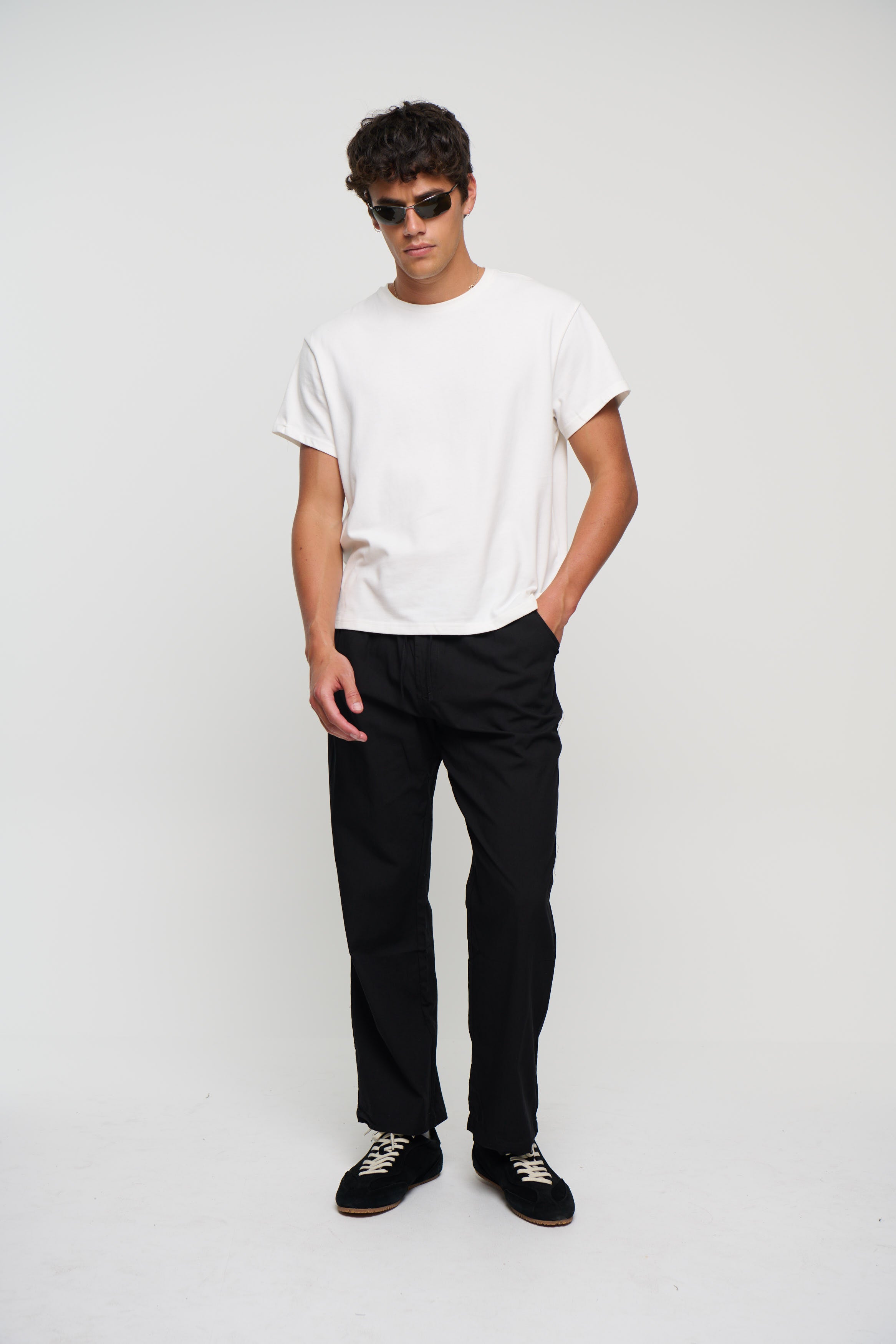Dion Relaxed Pant Black