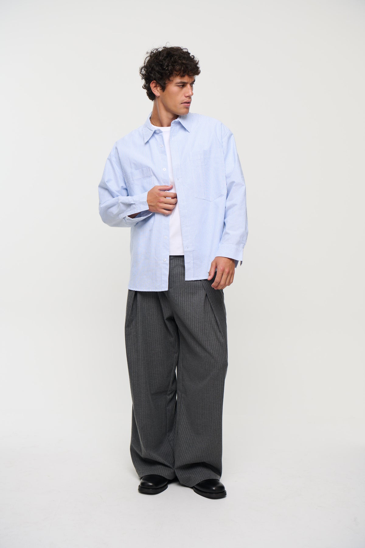 NTH Shirt Stripe Blue