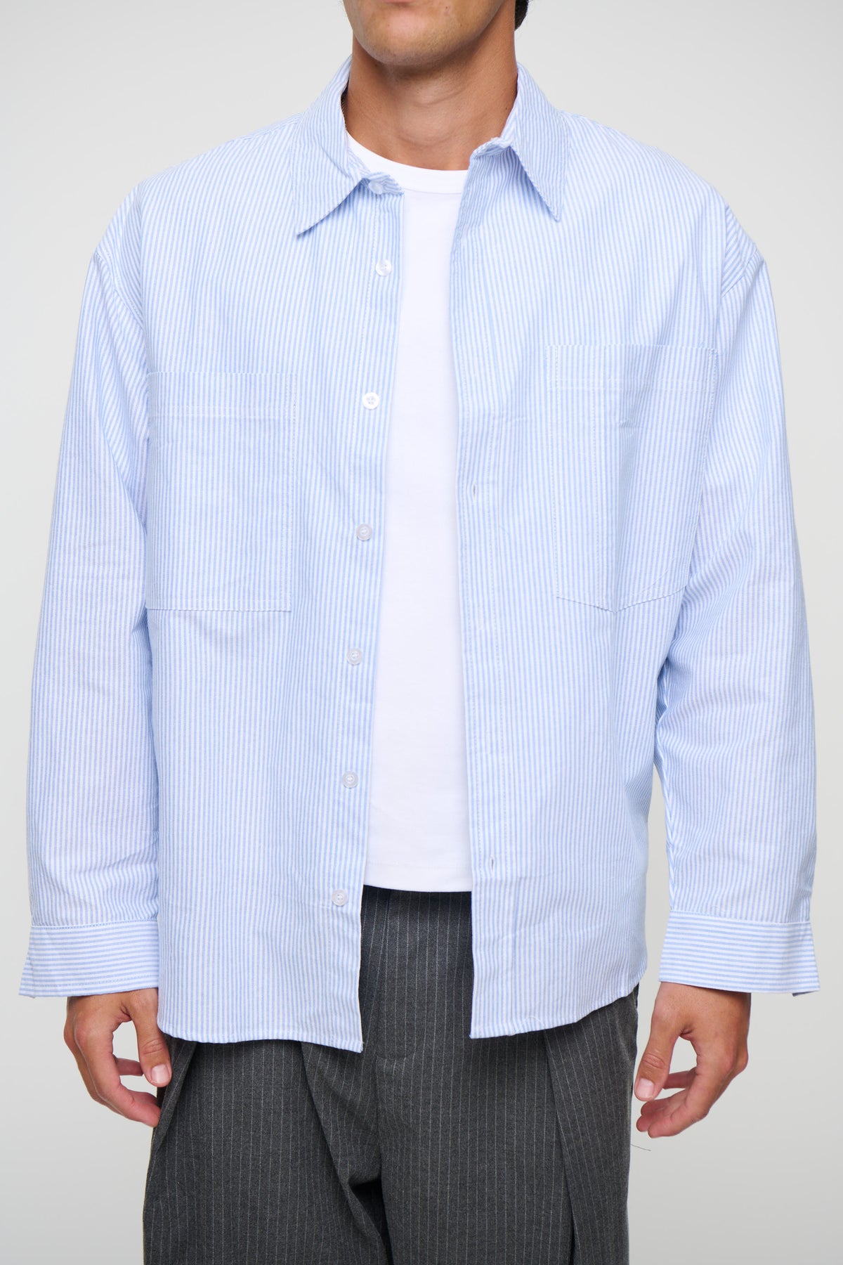 NTH Shirt Stripe Blue