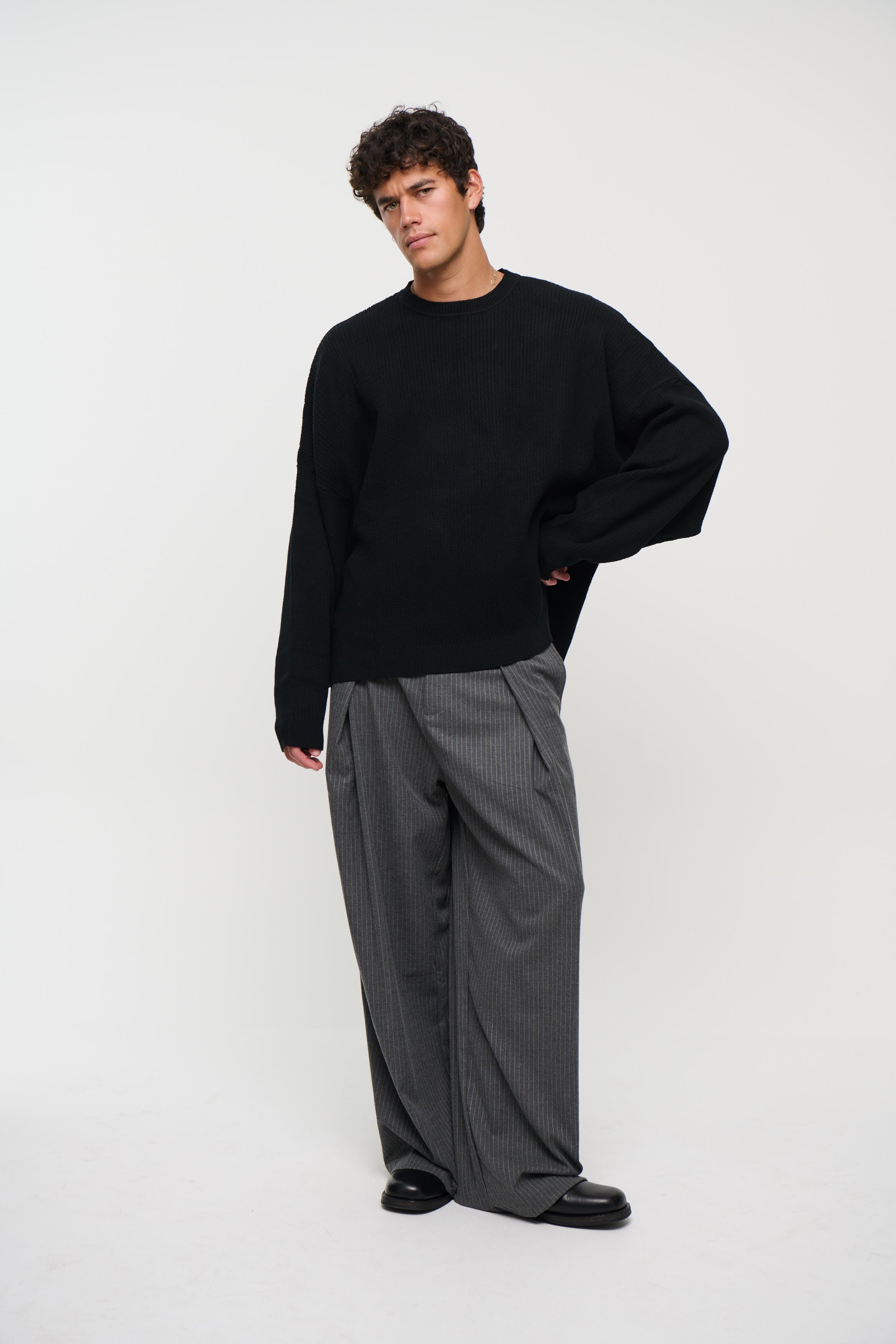 NTH Long Sleeve Knit Black