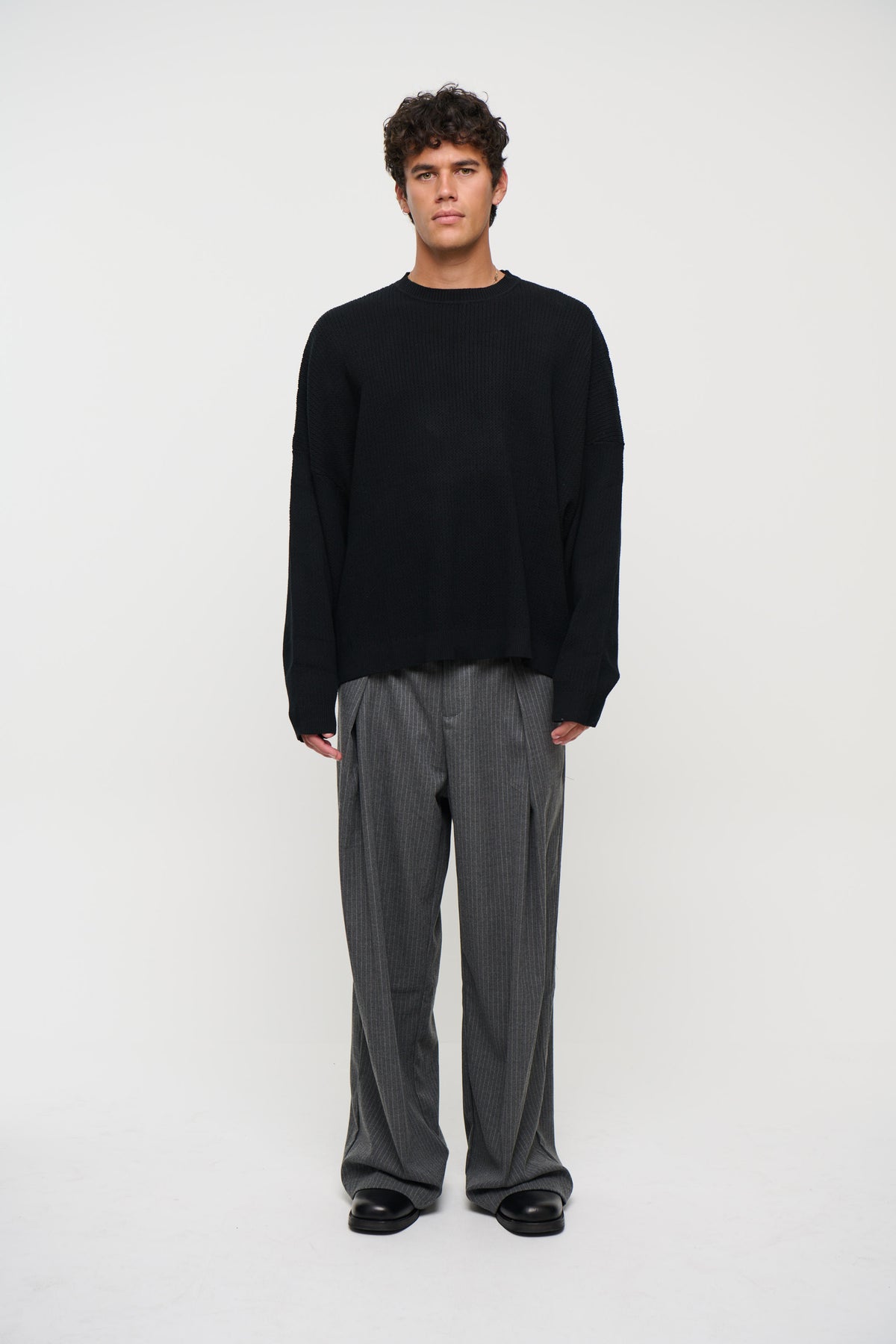 NTH Long Sleeve Knit Black