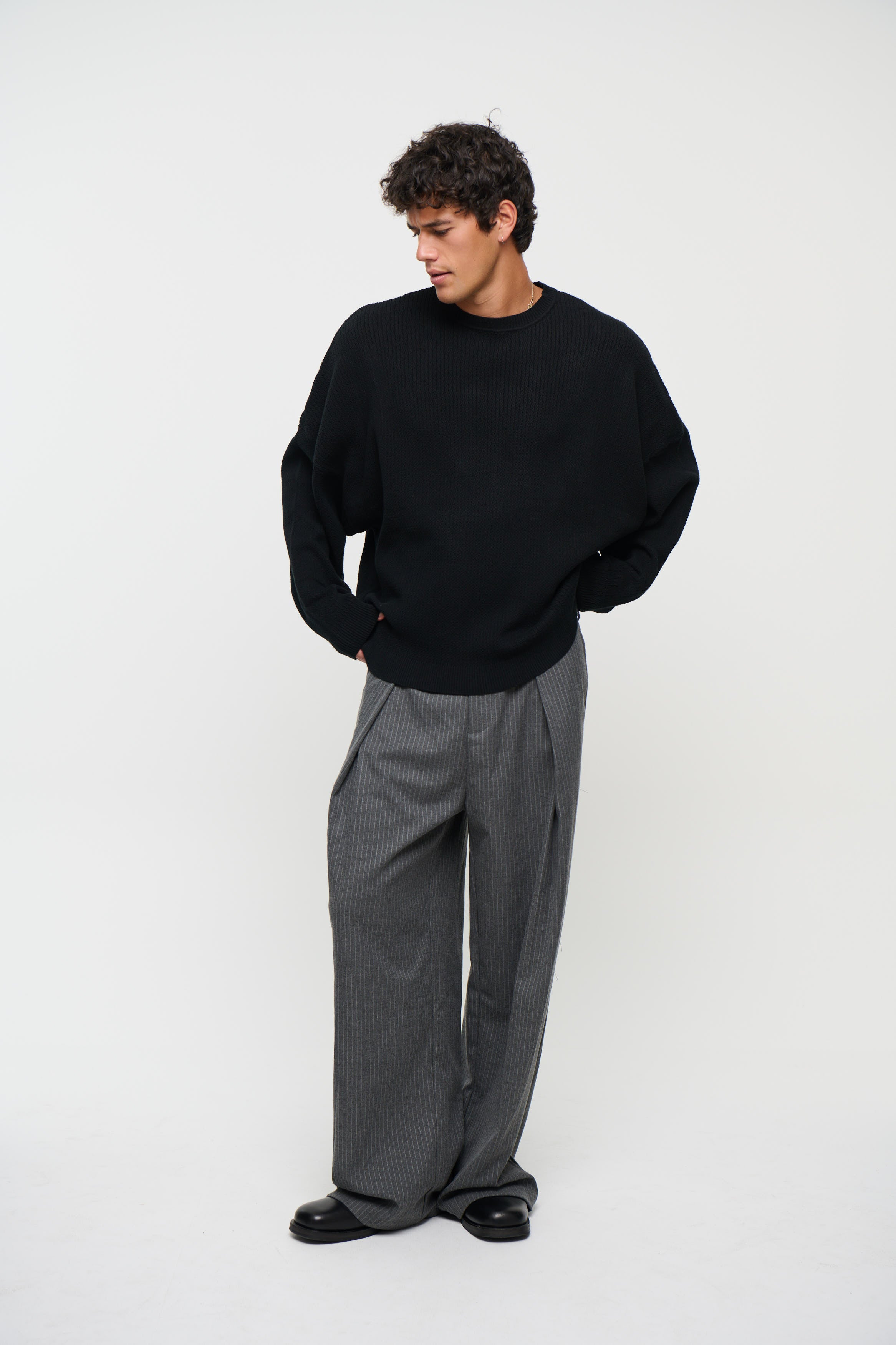NTH Long Sleeve Knit Black