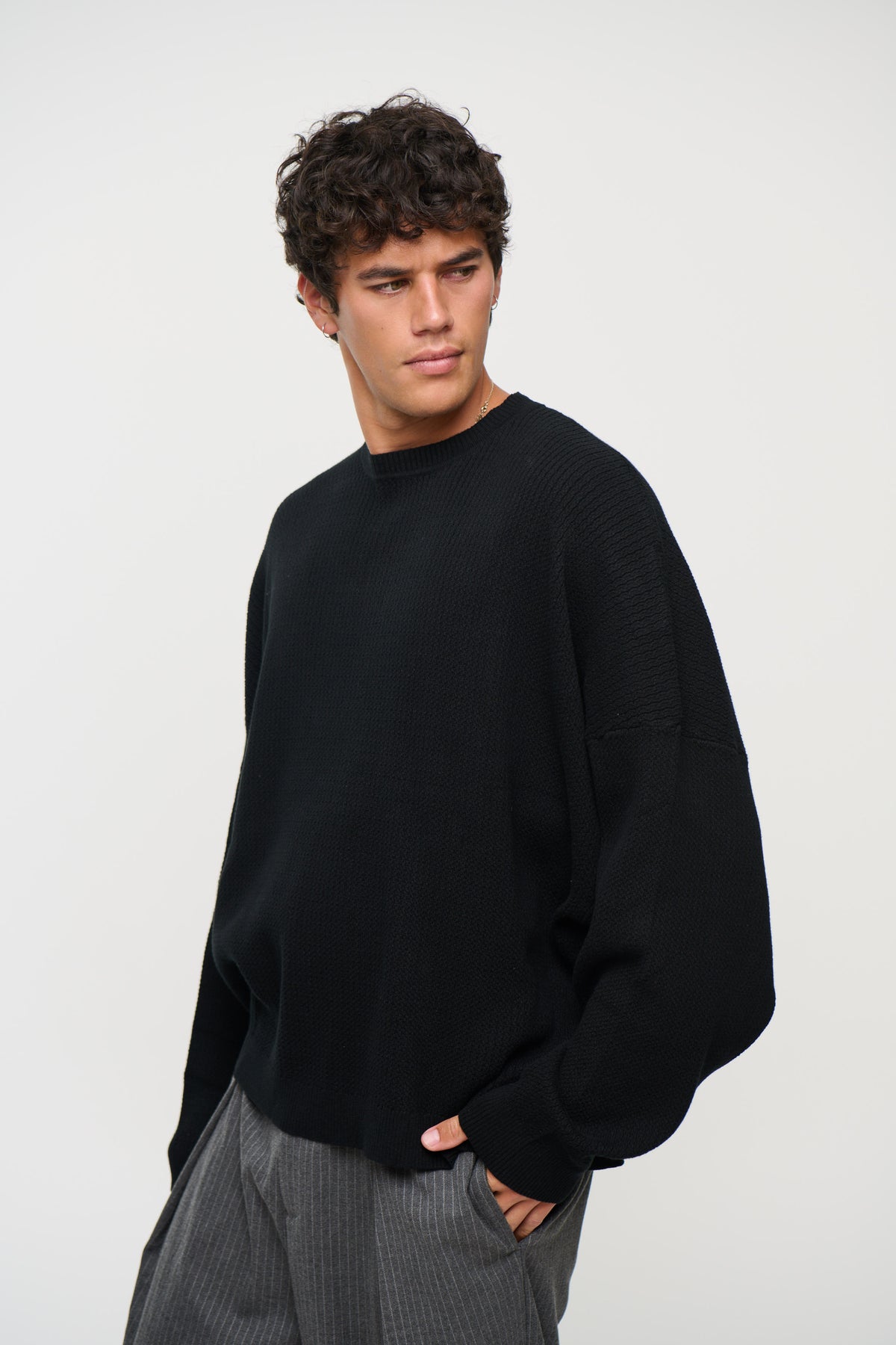 NTH Long Sleeve Knit Black