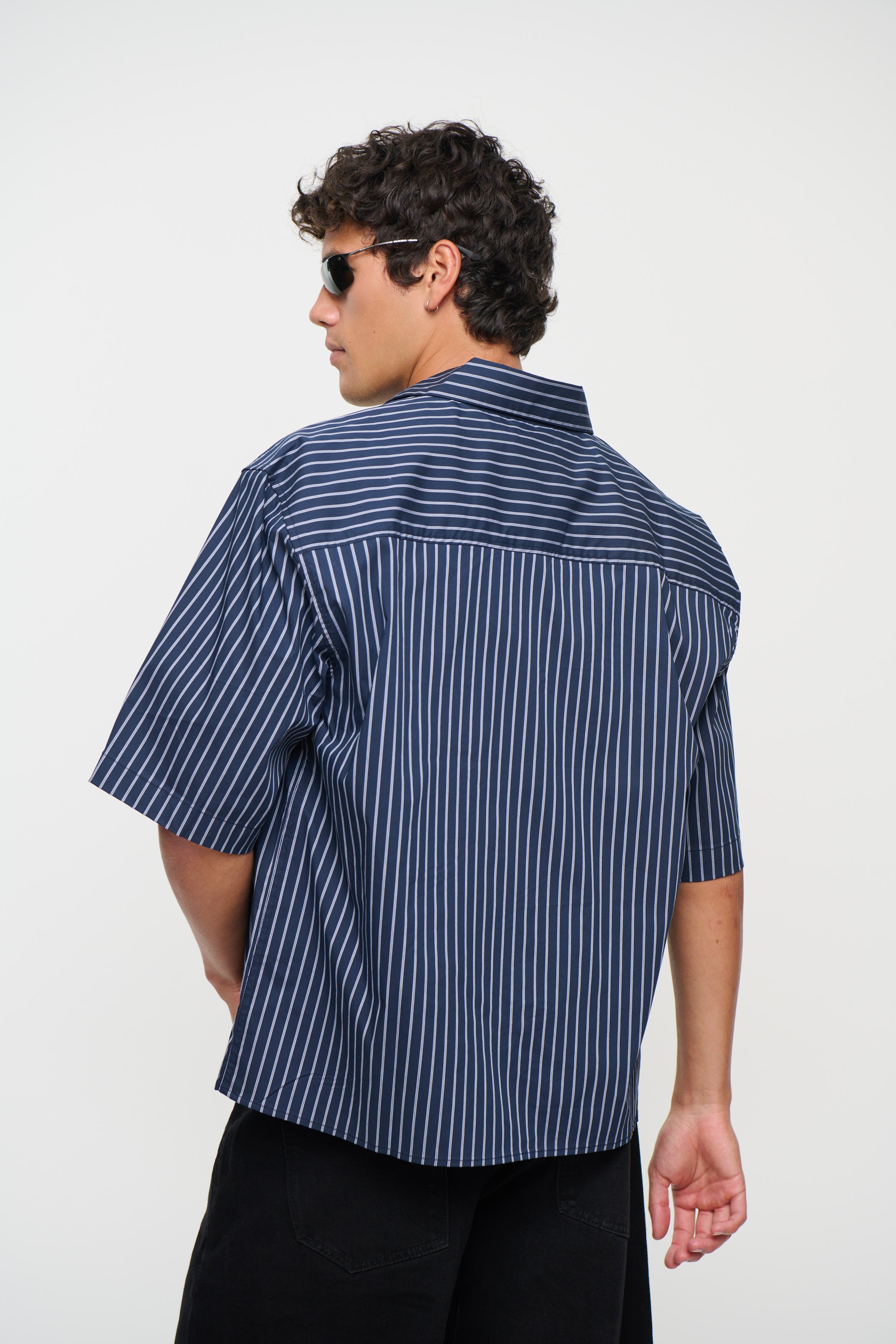 NTH Box Shirt Navy