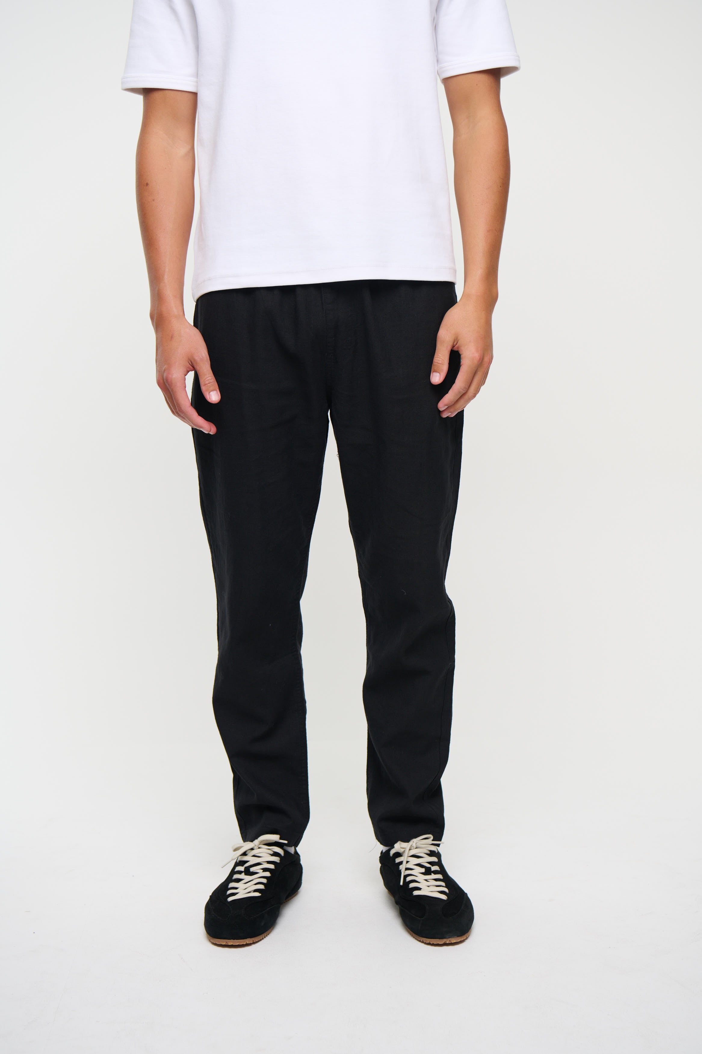 NTH Linen Pant Black