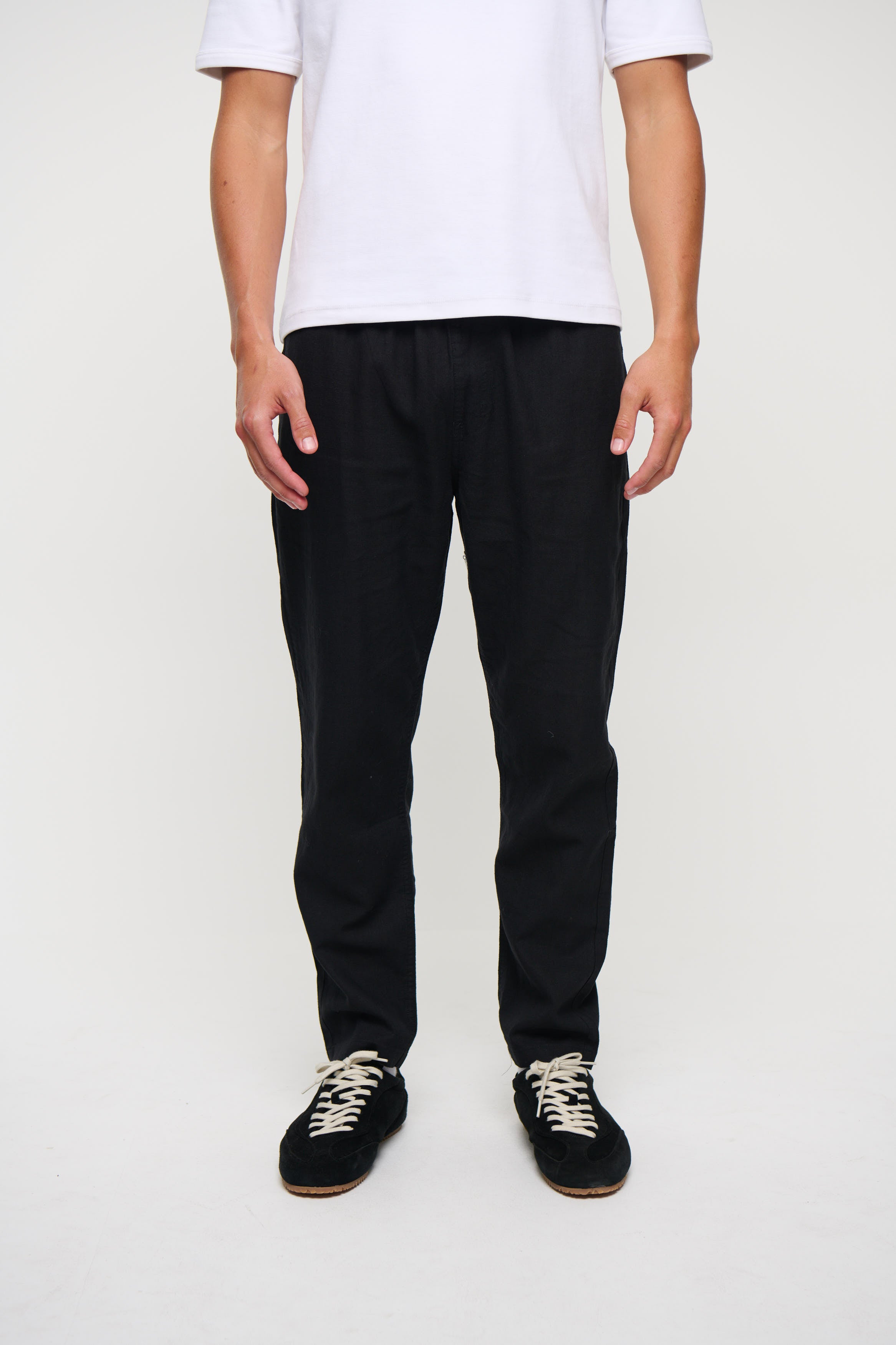 NTH Linen Pant Black