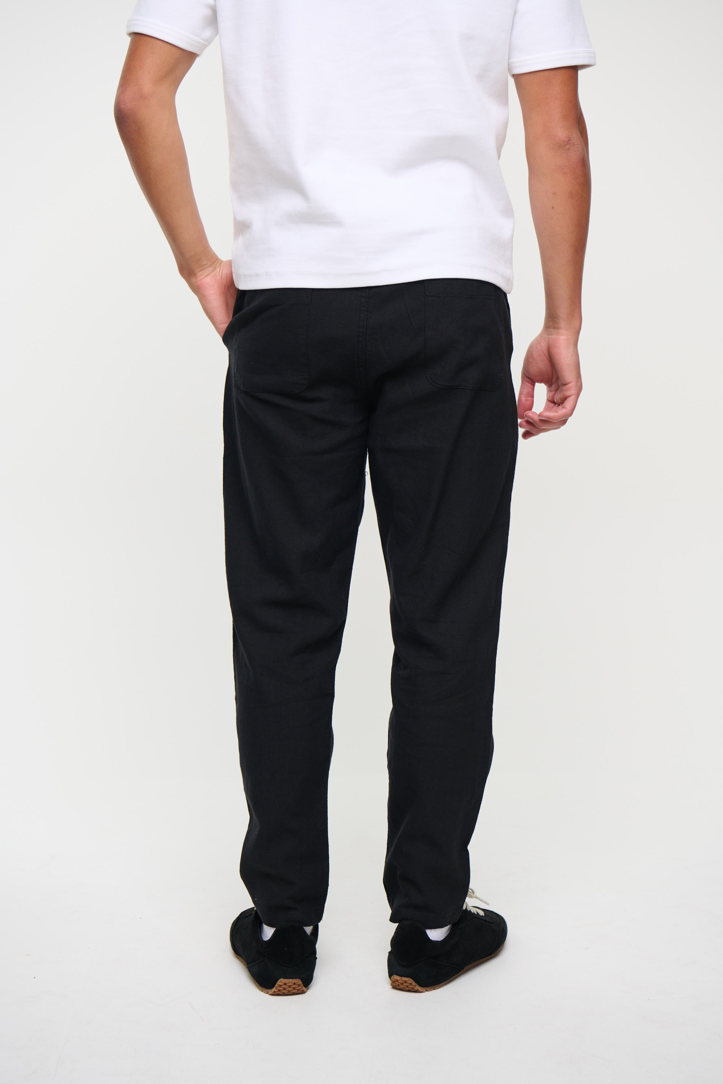 NTH Linen Pant Black