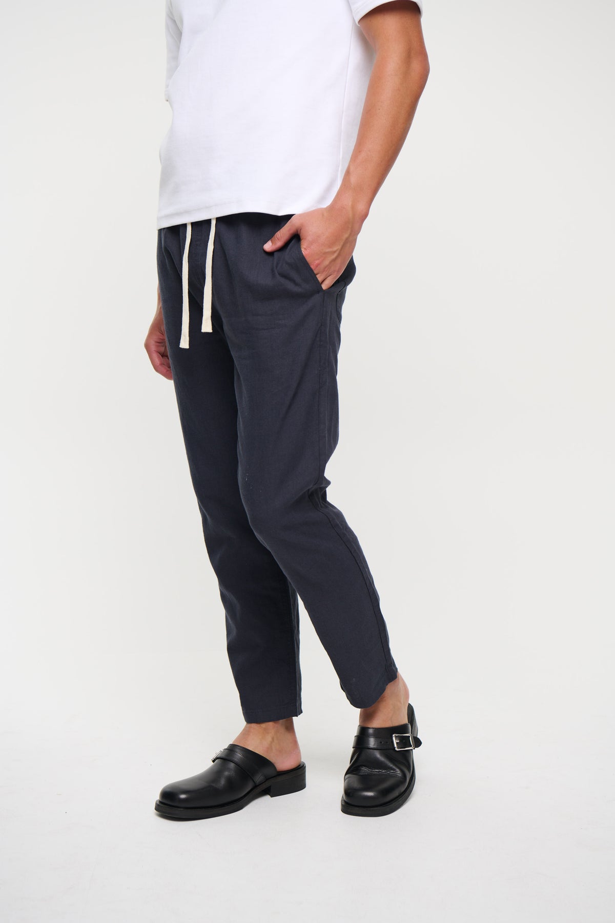 NTH Linen Pant Navy