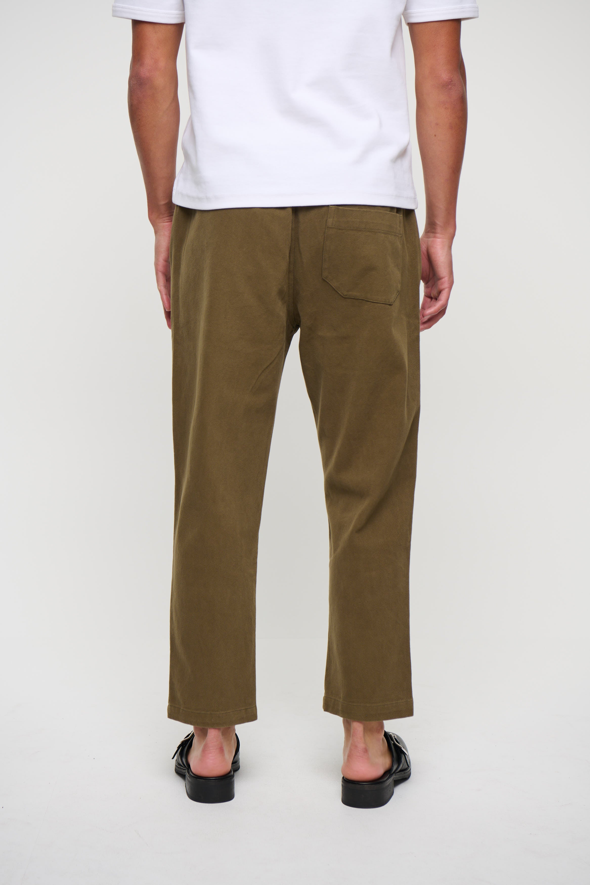 Drill Jogger Pant Olive