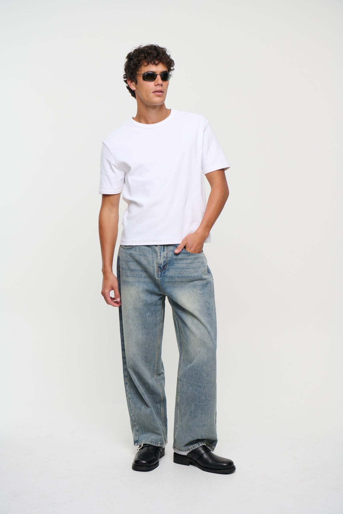 Newtown Baggy Denim Light Blue