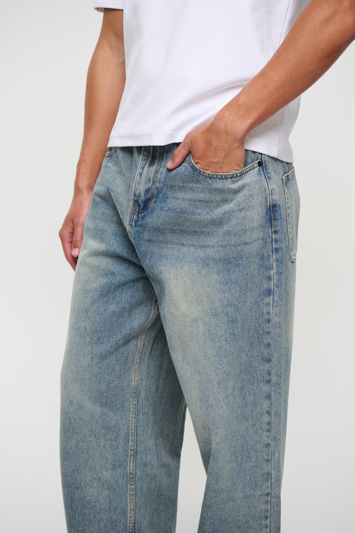 Newtown Baggy Denim Light Blue