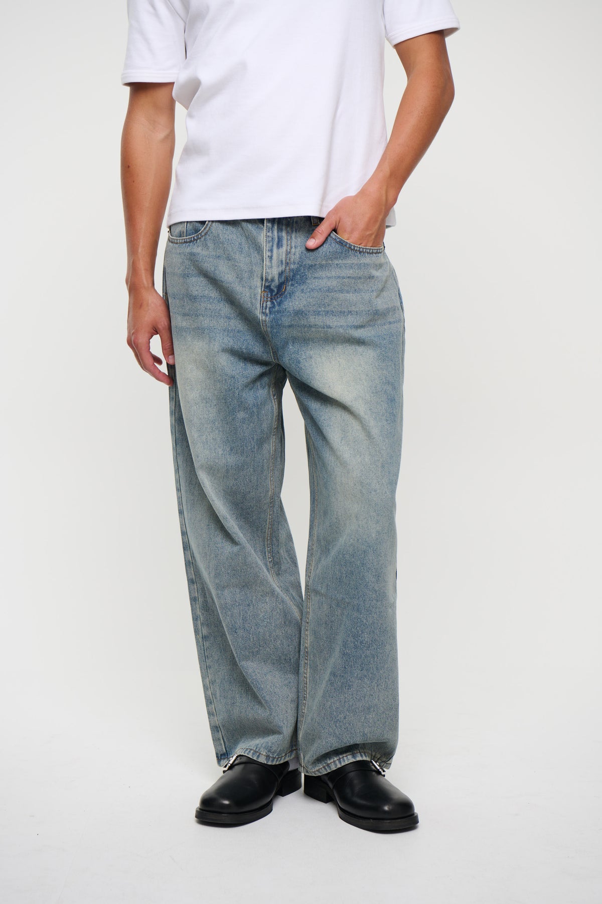 Newtown Baggy Denim Light Blue