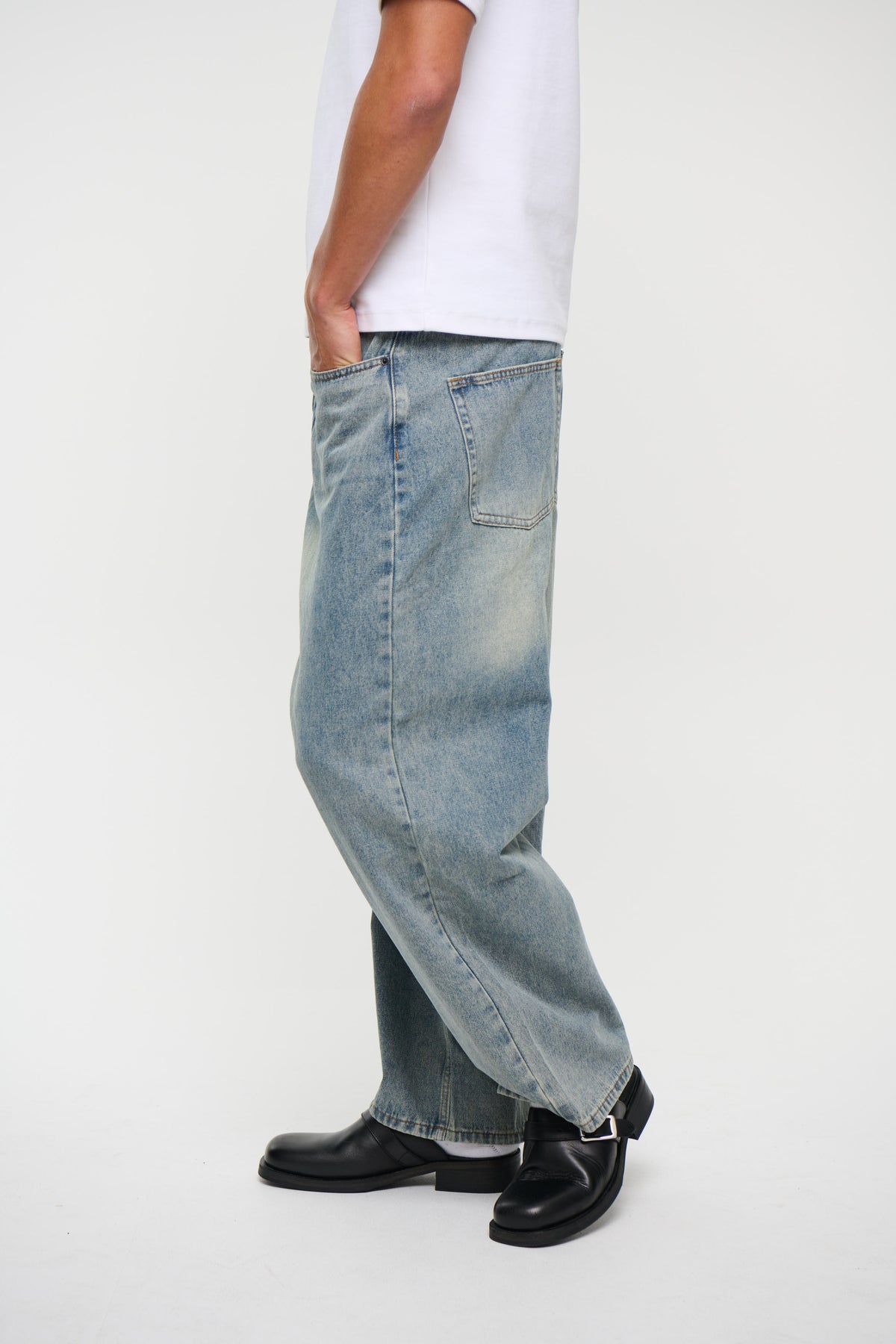 Newtown Baggy Denim Light Blue