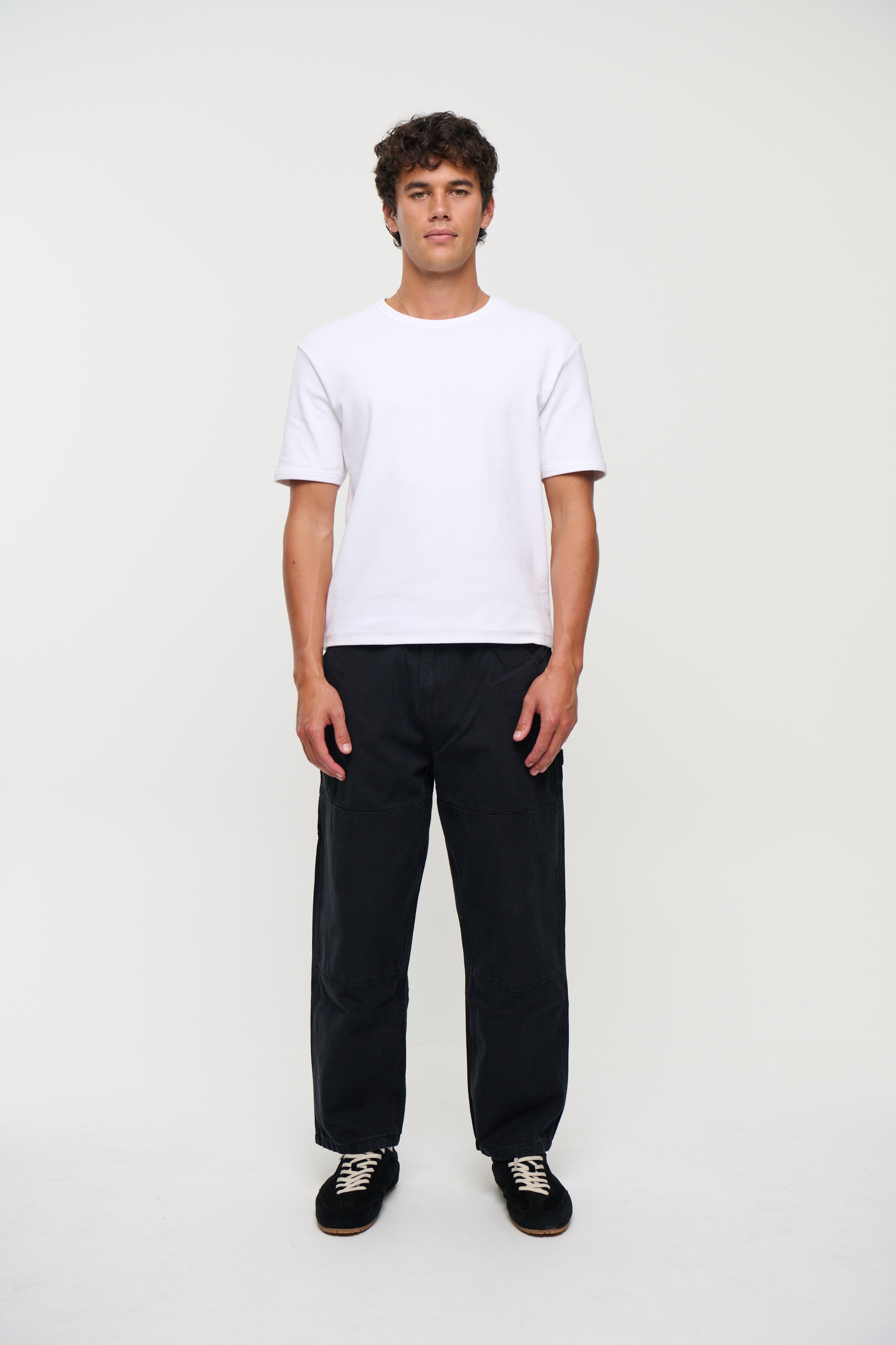 Cotton Drill Pant Black