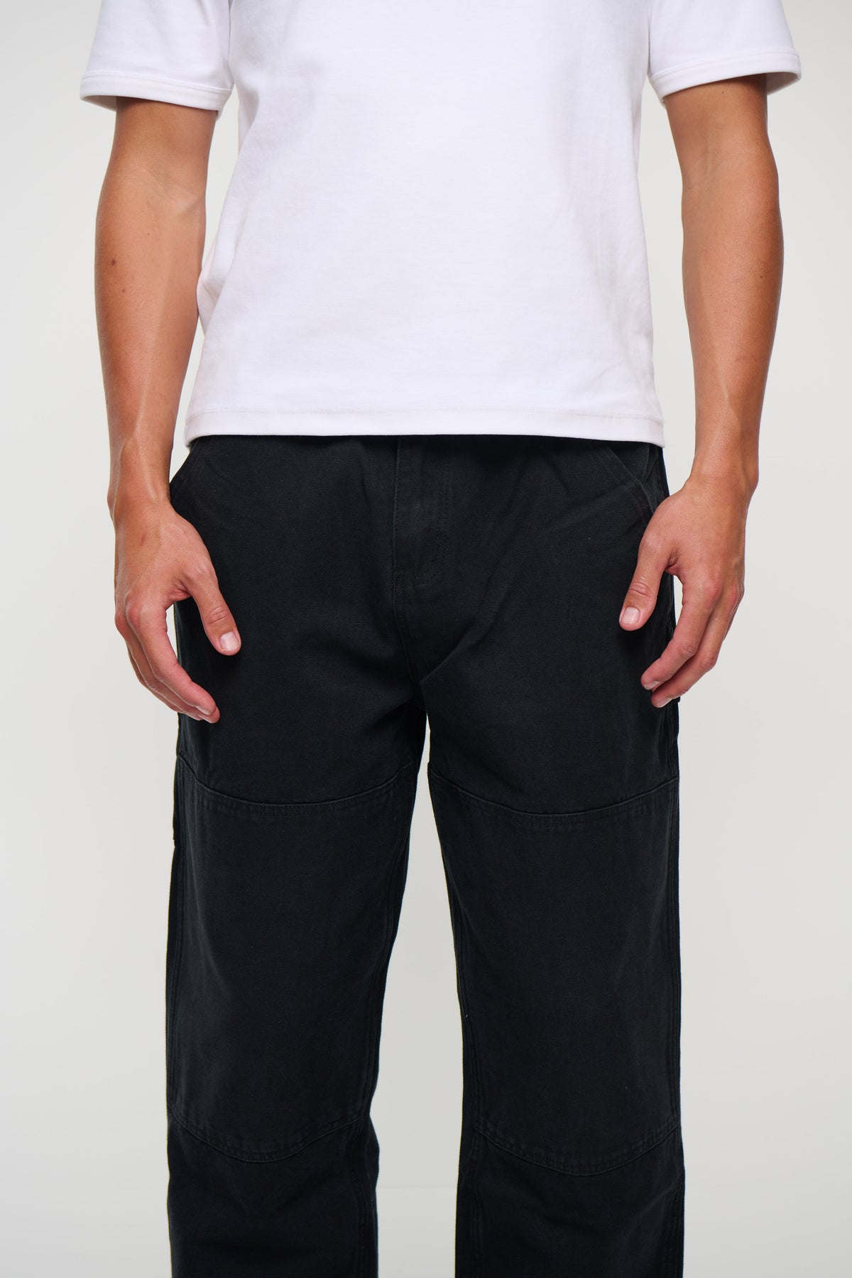 Cotton Drill Pant Black