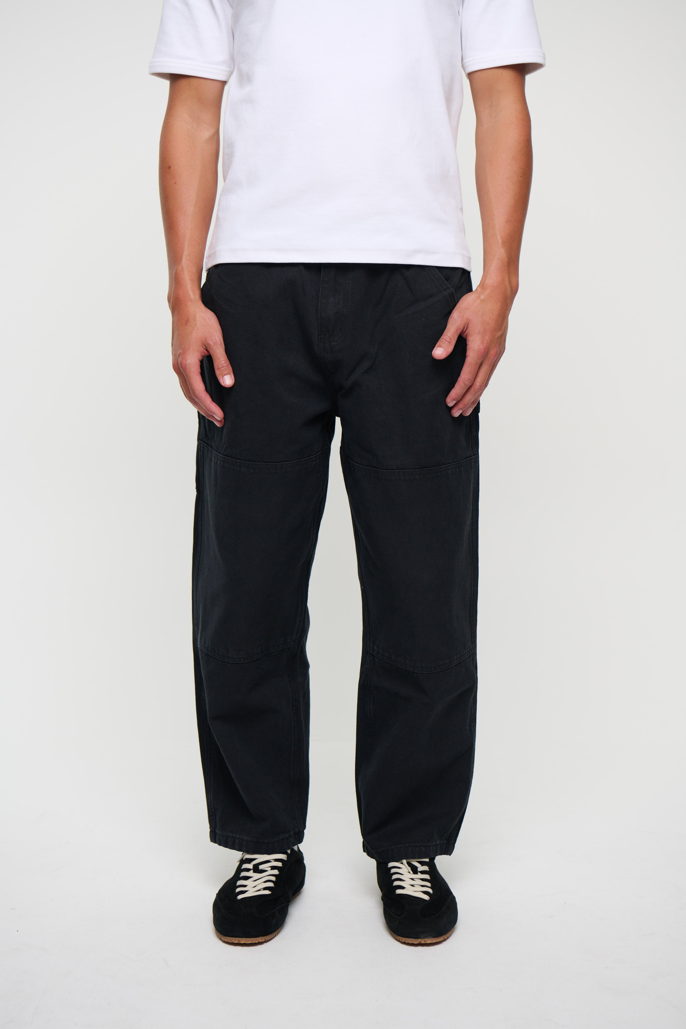 Cotton Drill Pant Black