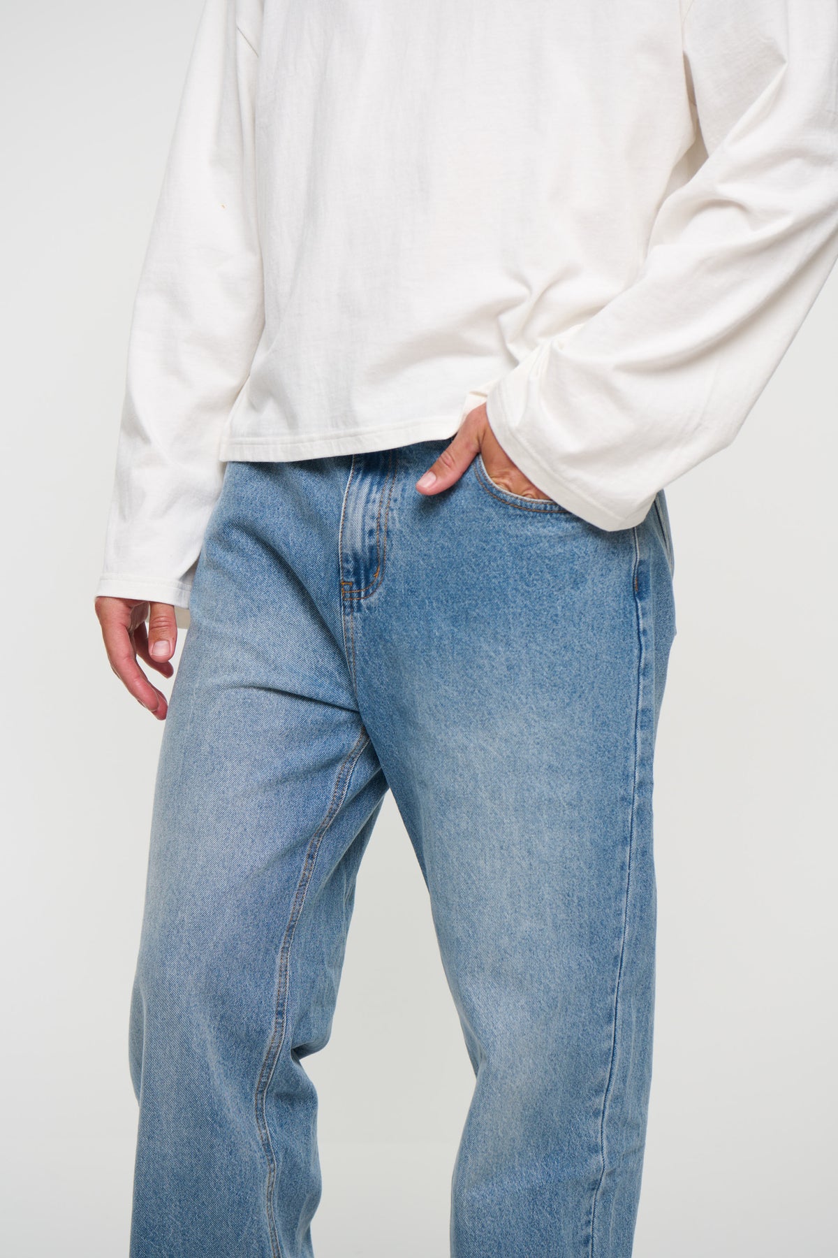 Louis Baggy Denim Blue