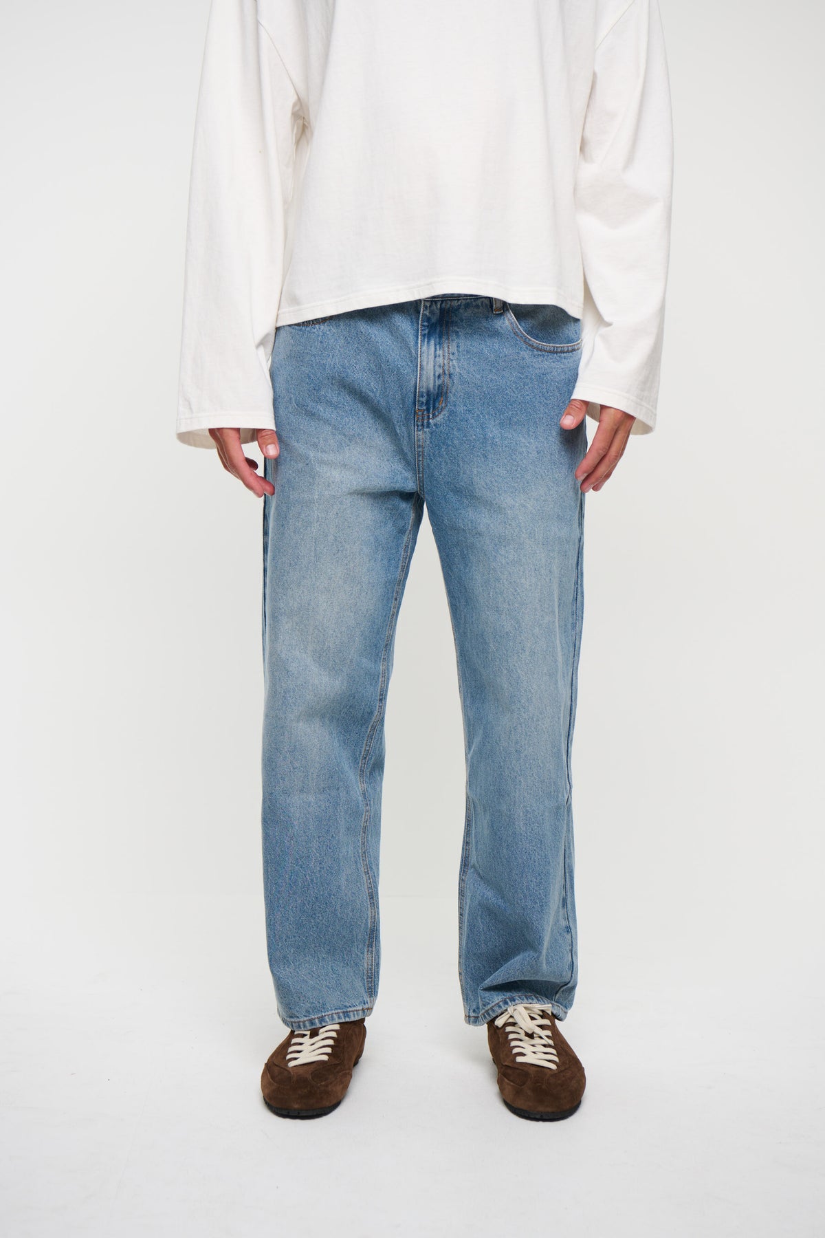 Louis Baggy Denim Blue