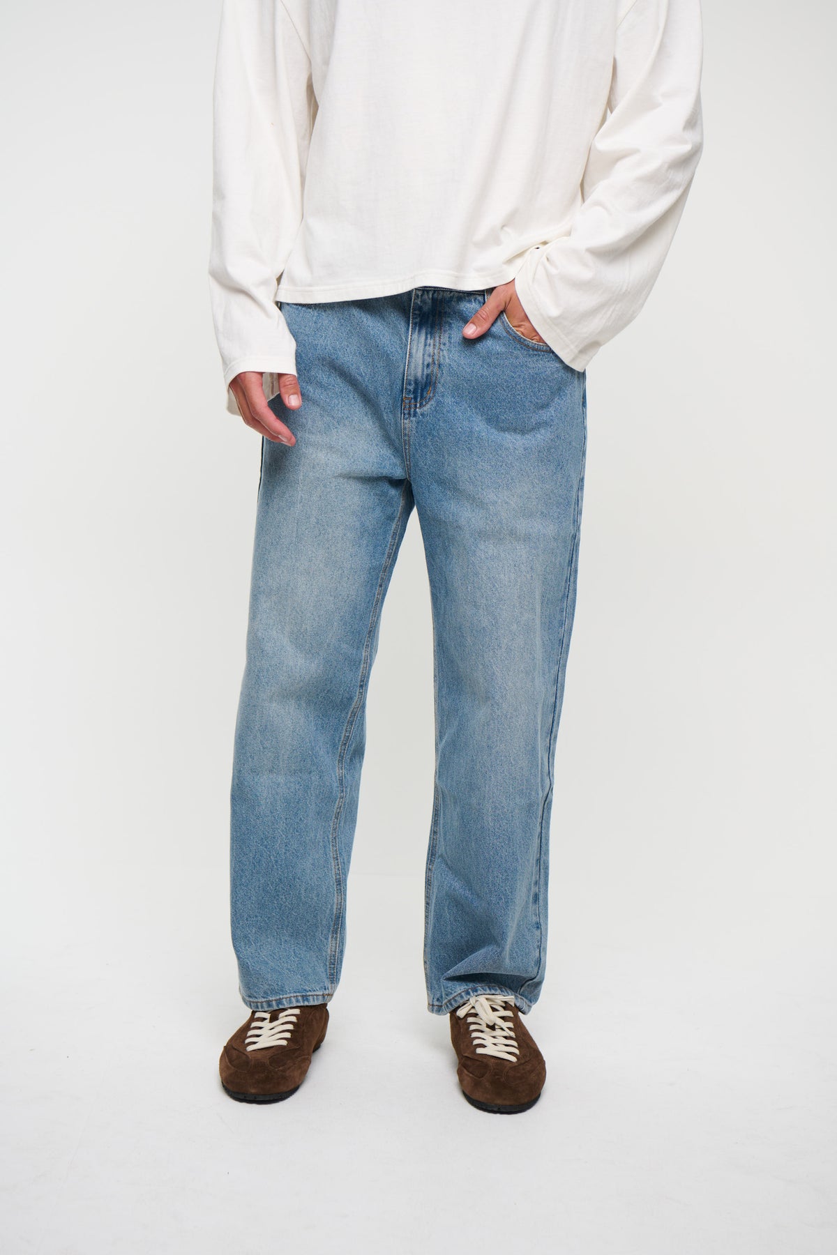 Louis Baggy Denim Blue