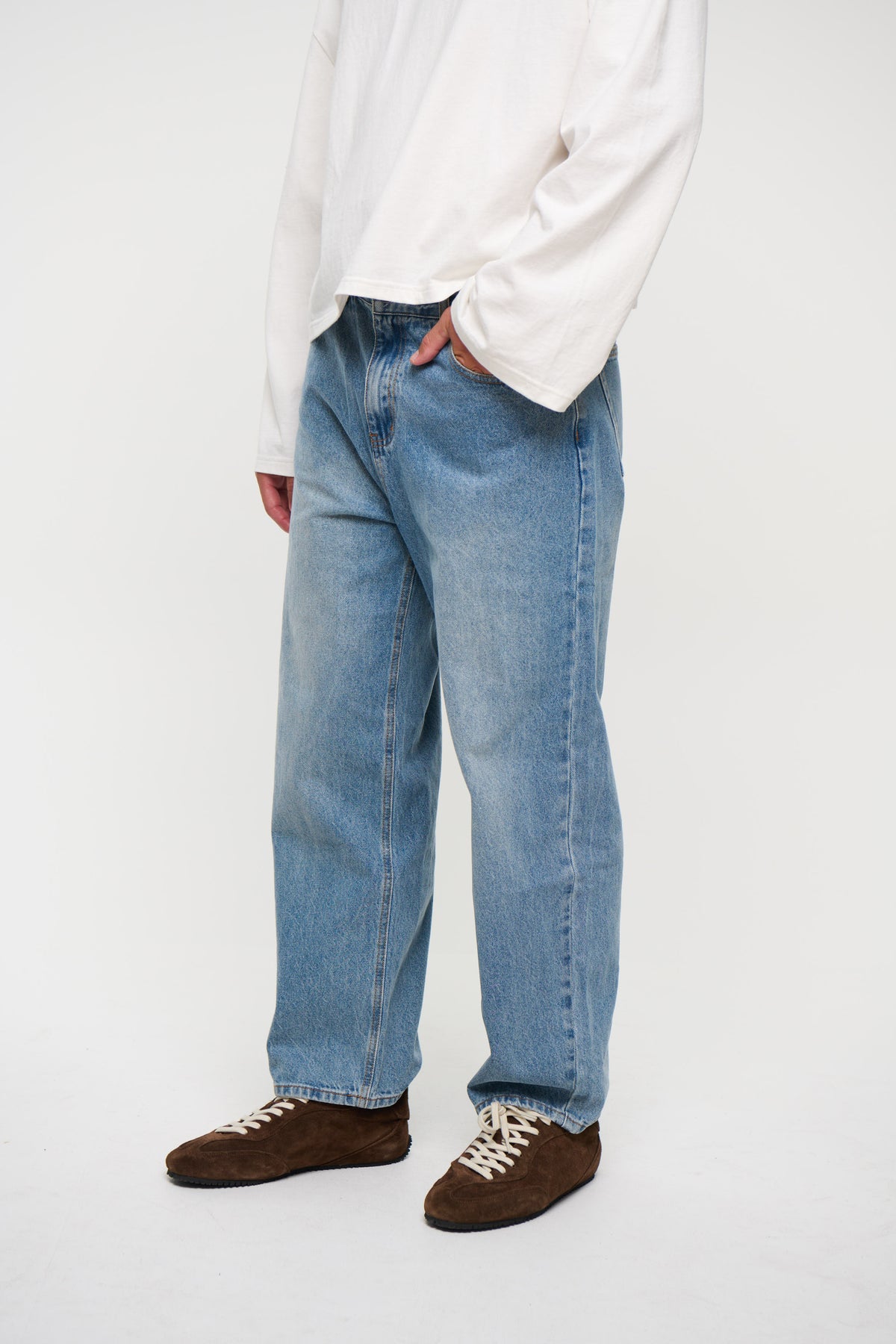 Louis Baggy Denim Blue